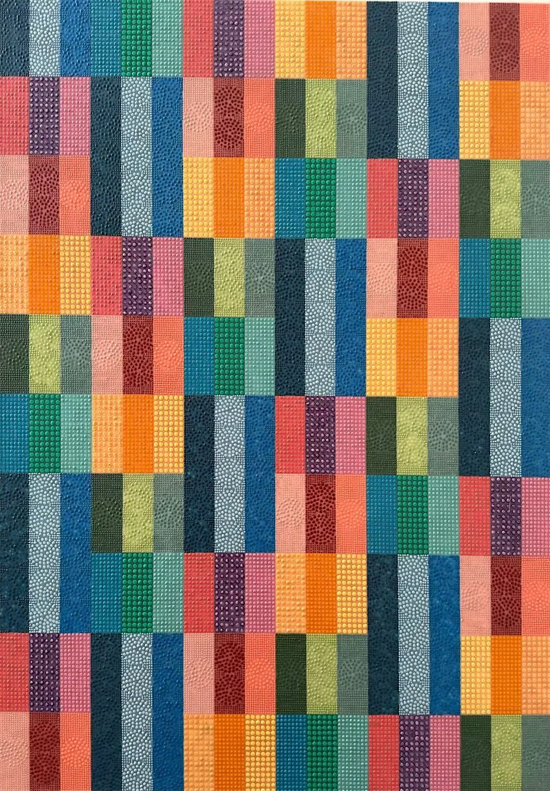 Patterned Threads (30"x40")
