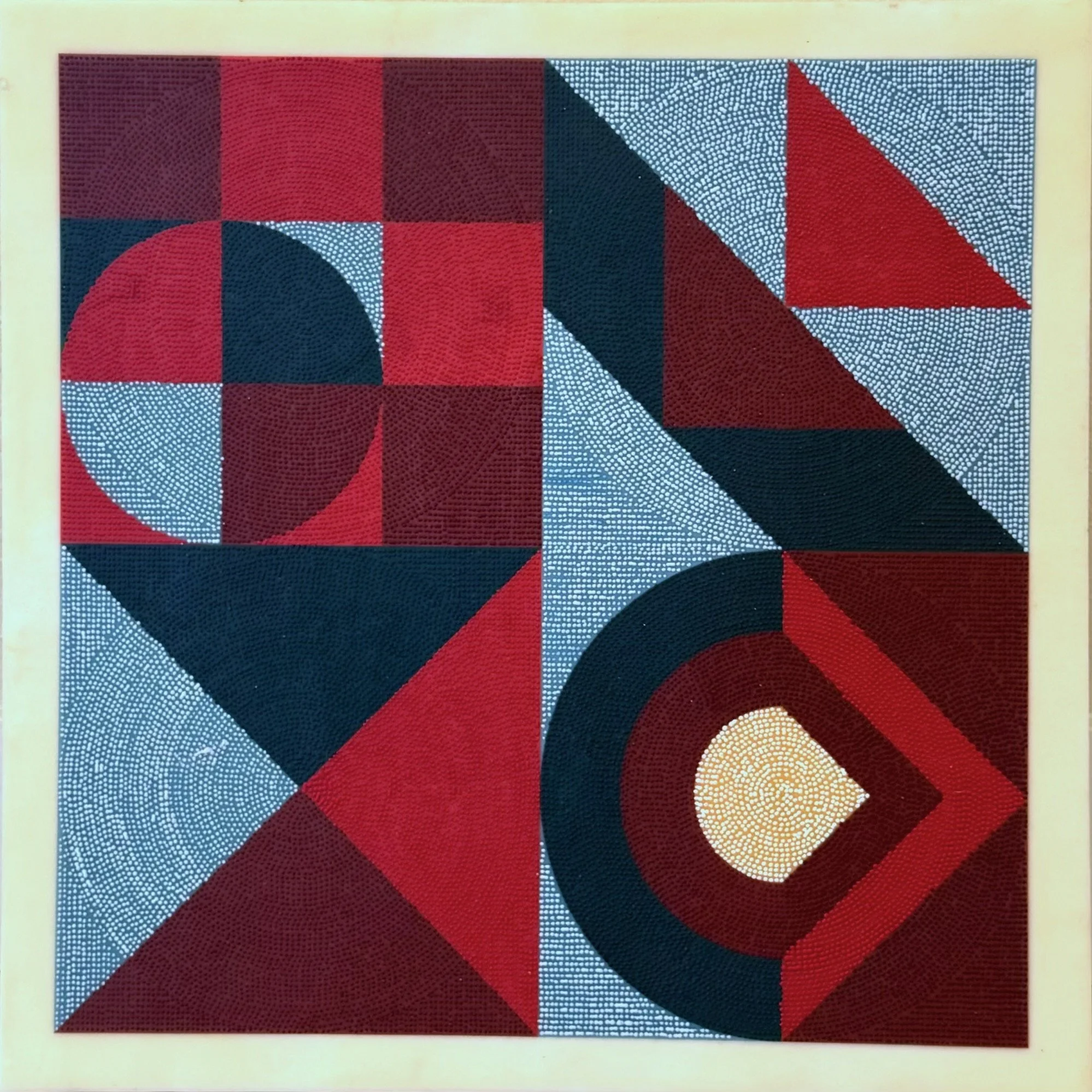 Waxing Bauhaus IV: 20x20