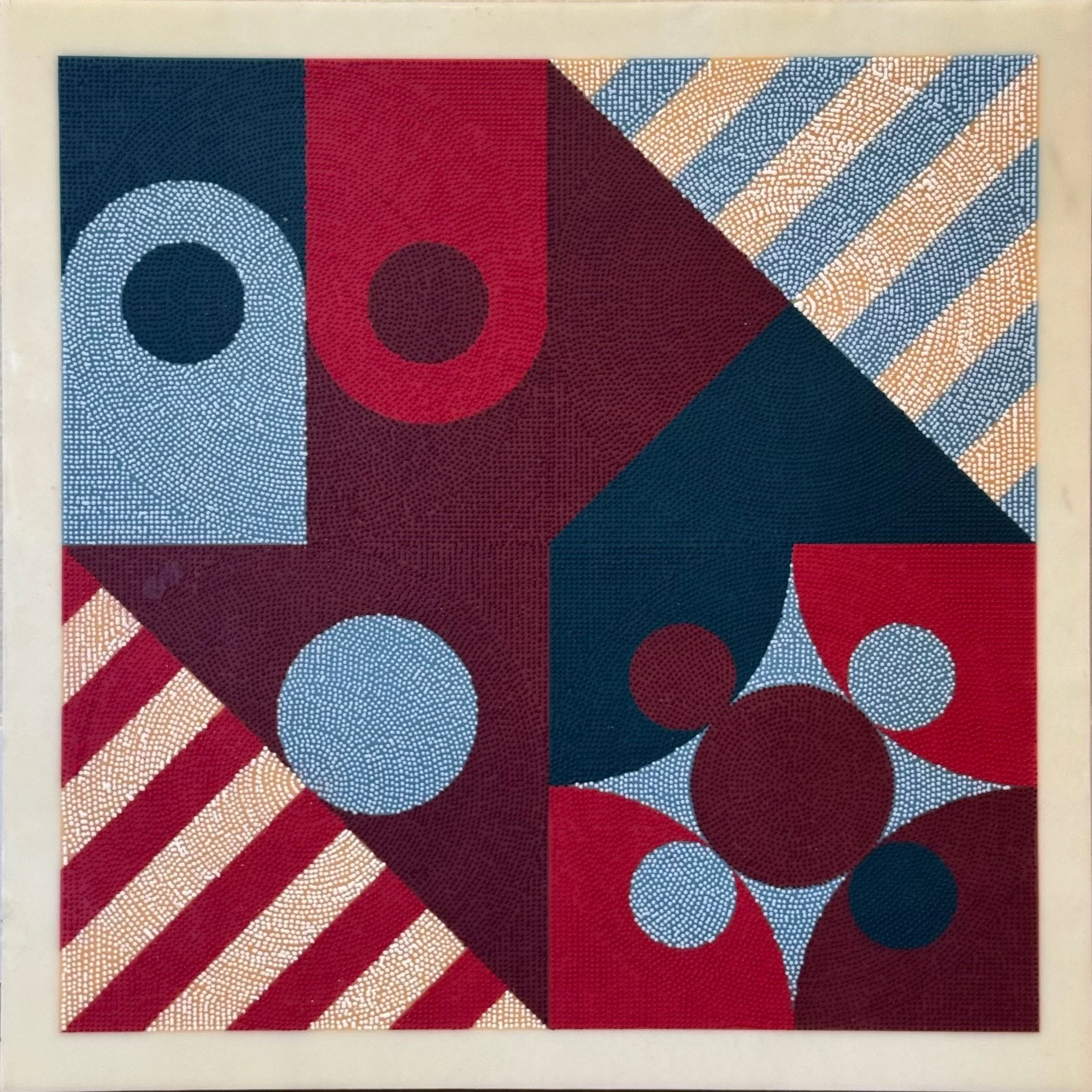Waxing Bauhaus I: 20x20