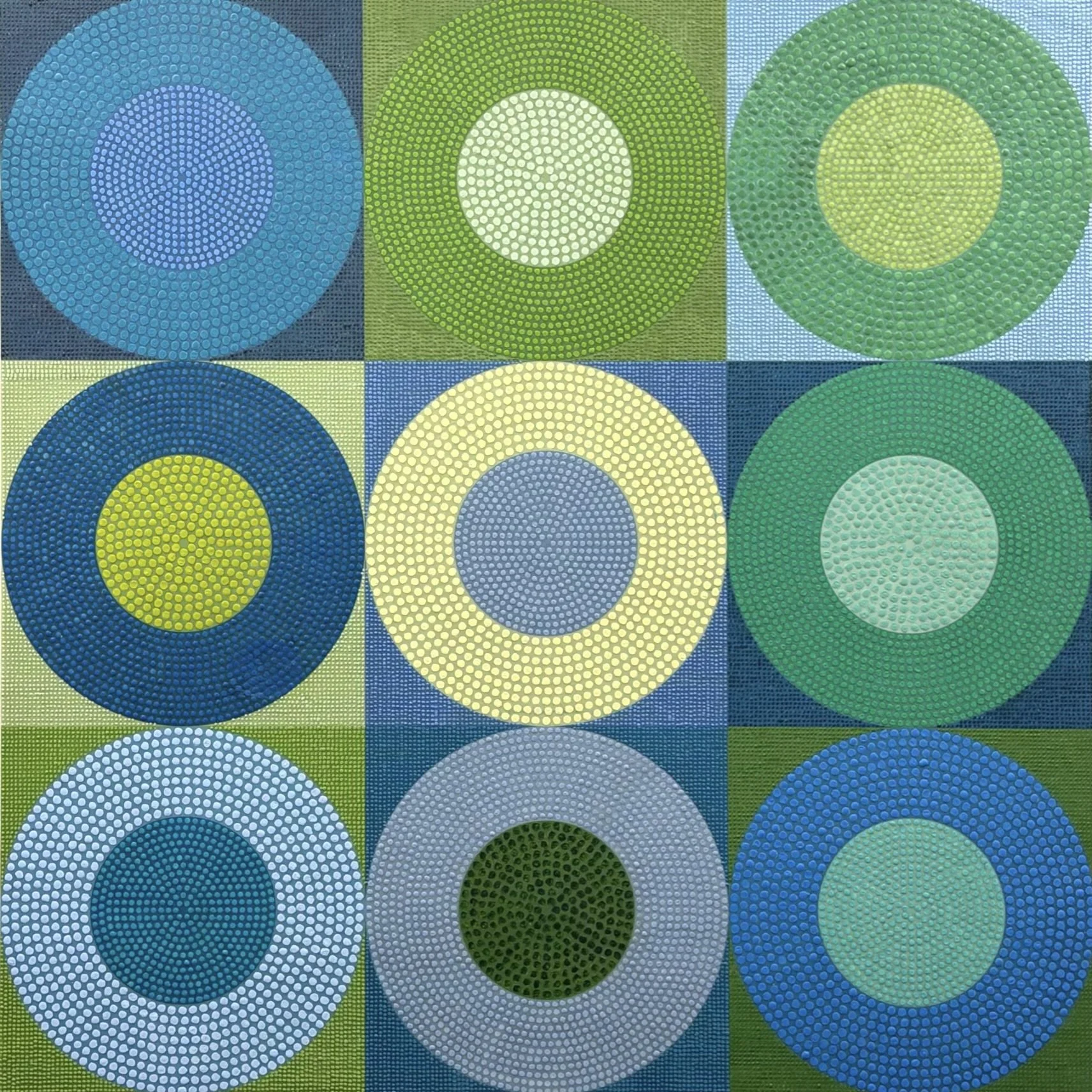 Mosaic Tide II (30"x30")