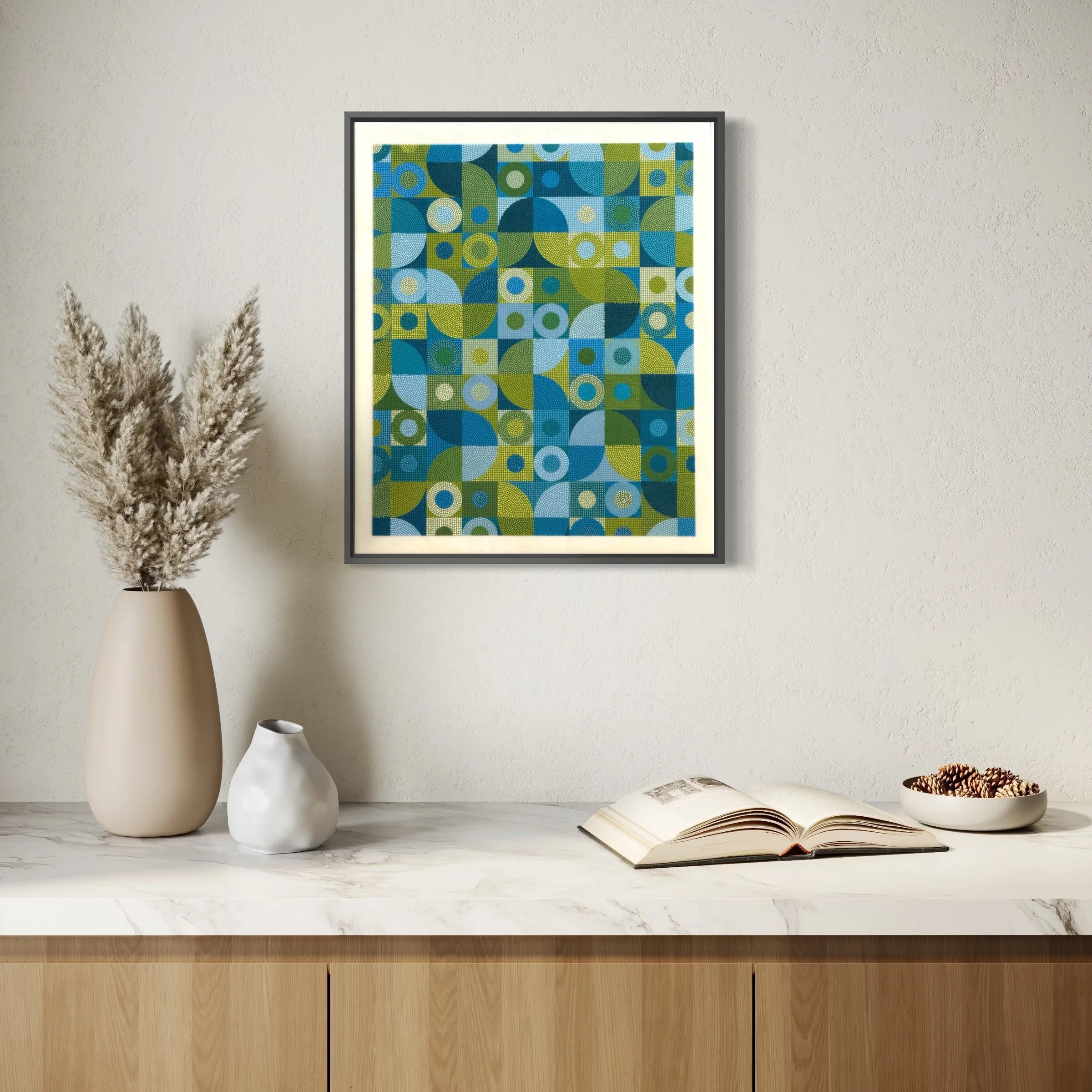 ross-ozer-four-patch-encaustic-art-blue-green alt.jpg