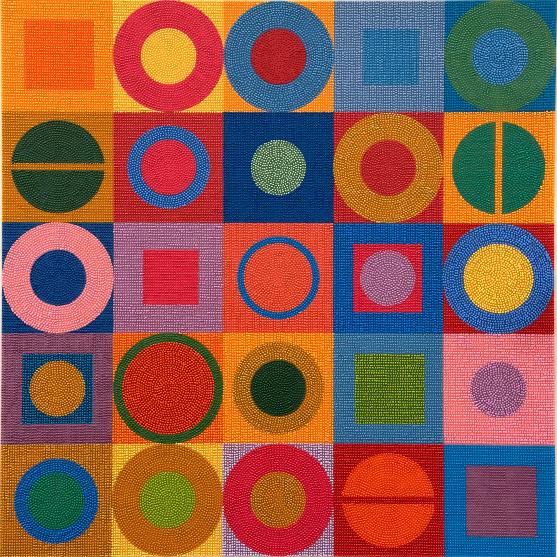 Radiant Grid (24"x24")