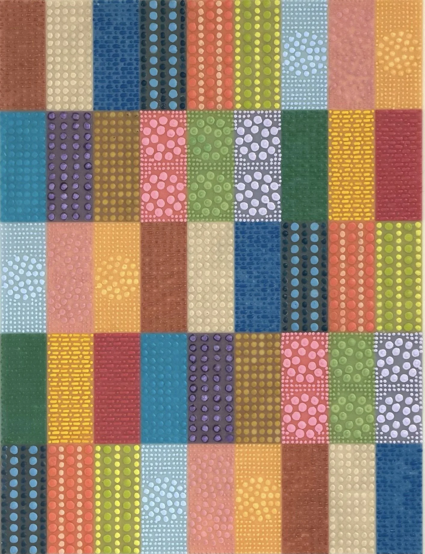 Patterned Threads III (11"x14")
