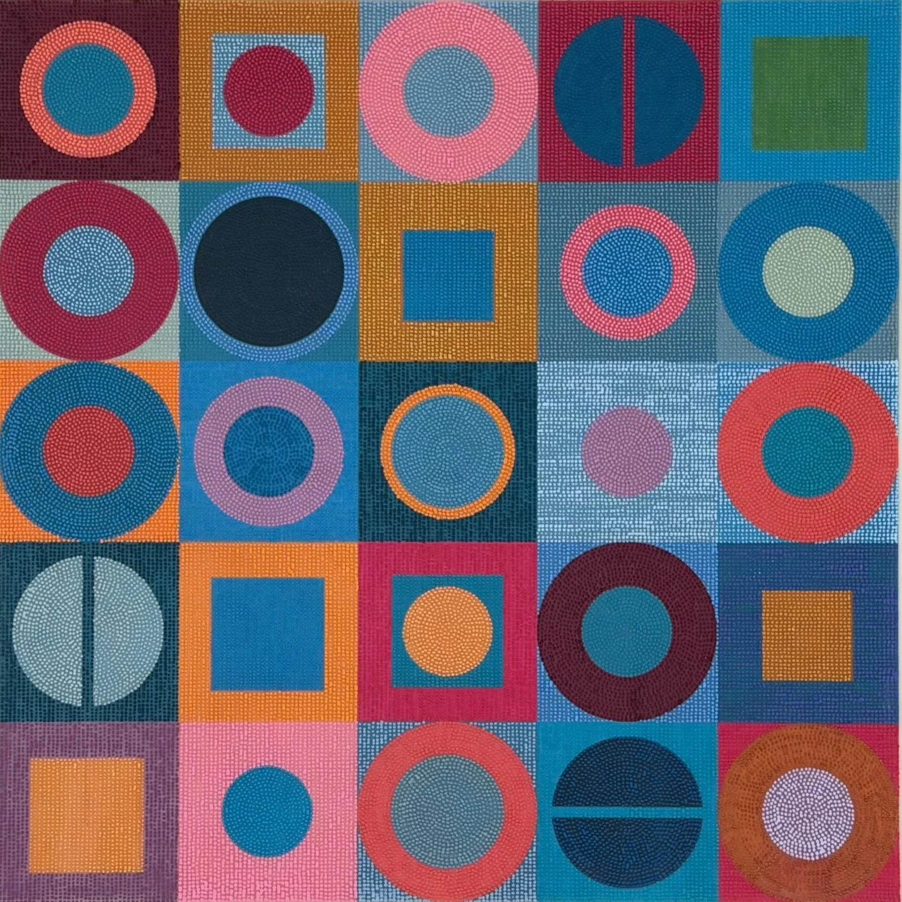 Dialogues in Color (24"x24")