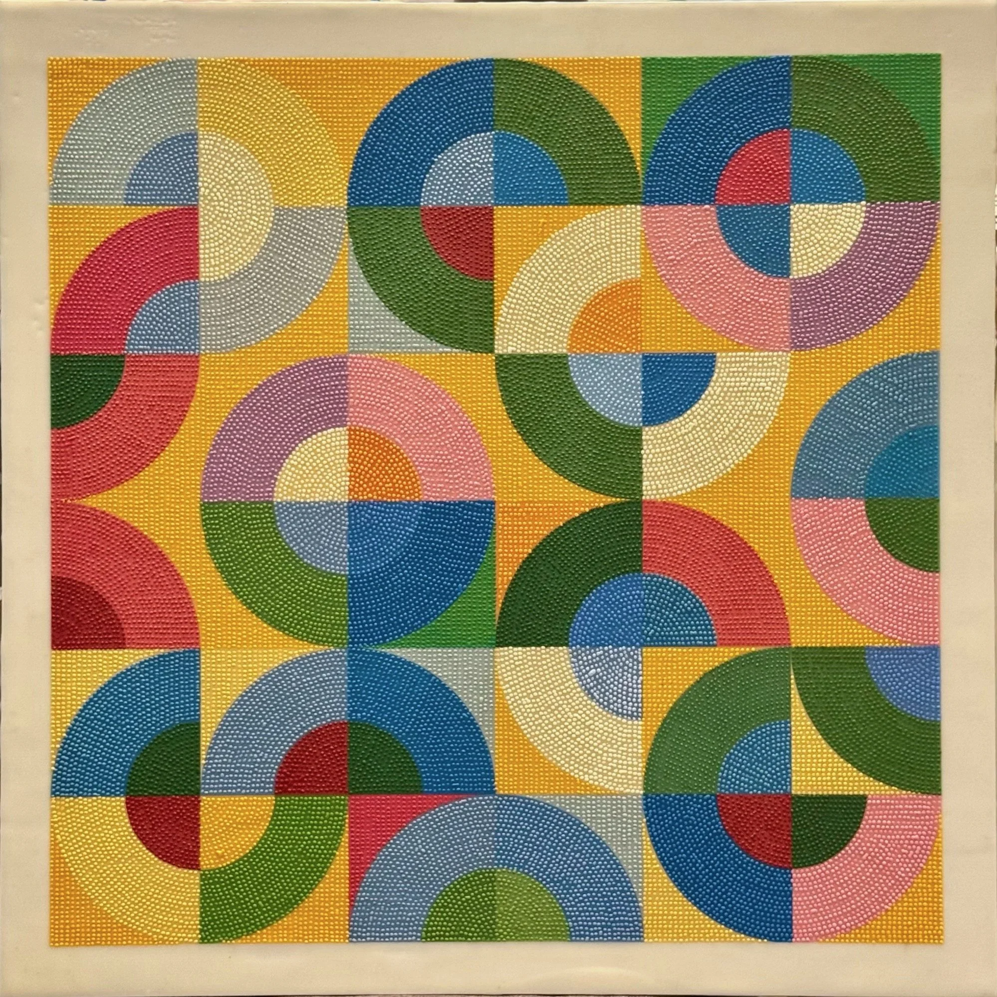 Drunkard's Path: Radiant I, 20x20