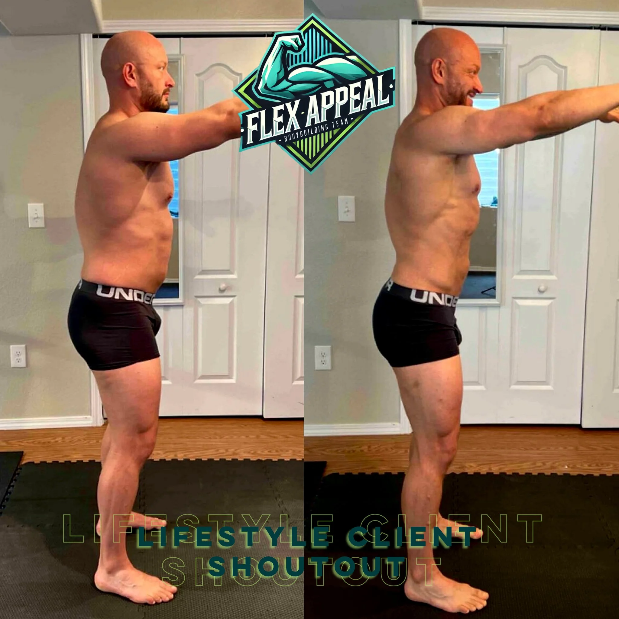 Athlete Chris's transformation 8 week challenge