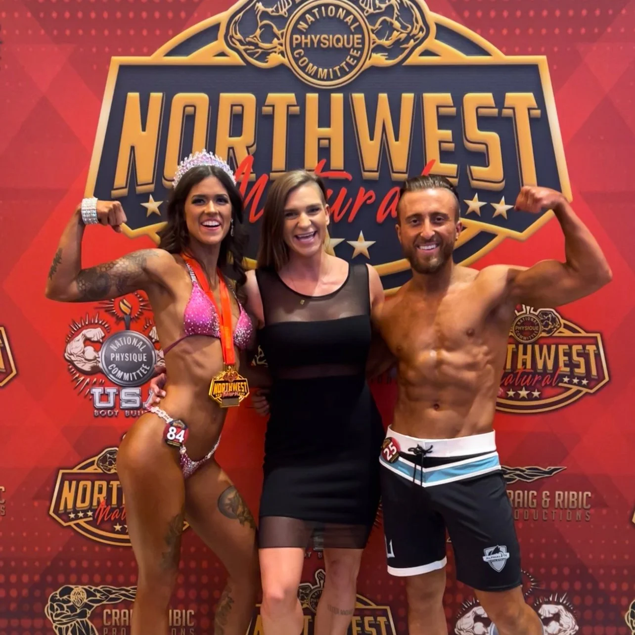 Coach Meghan & Athletes Hailey and David at Northwest Natural 2022