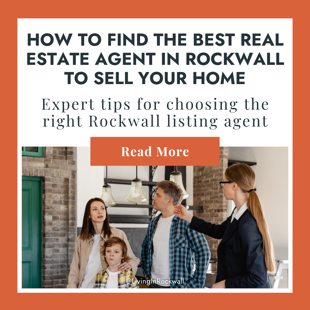 How to Find the Best Real Estate Agent in Rockwall to Sell Your Home