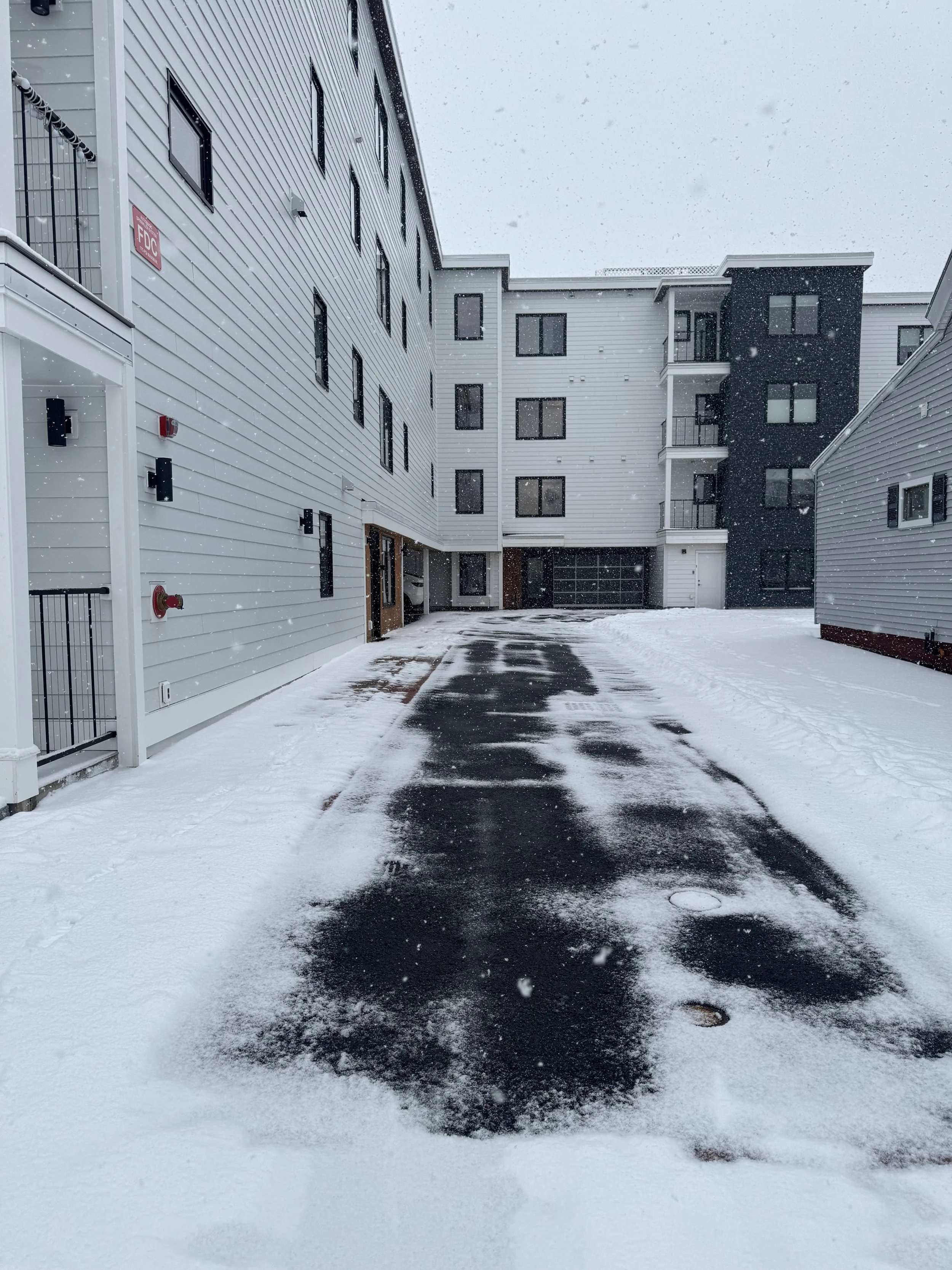 Heated Driveway on Munjoy Hill Reduces Chloride Pollution