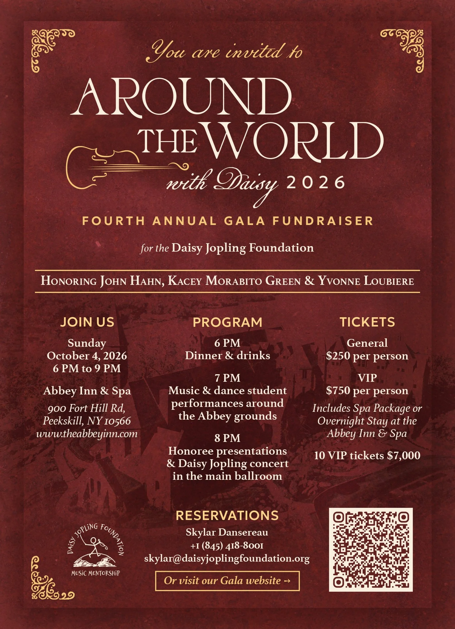 Daisy Jopling Foundation Annual Gala