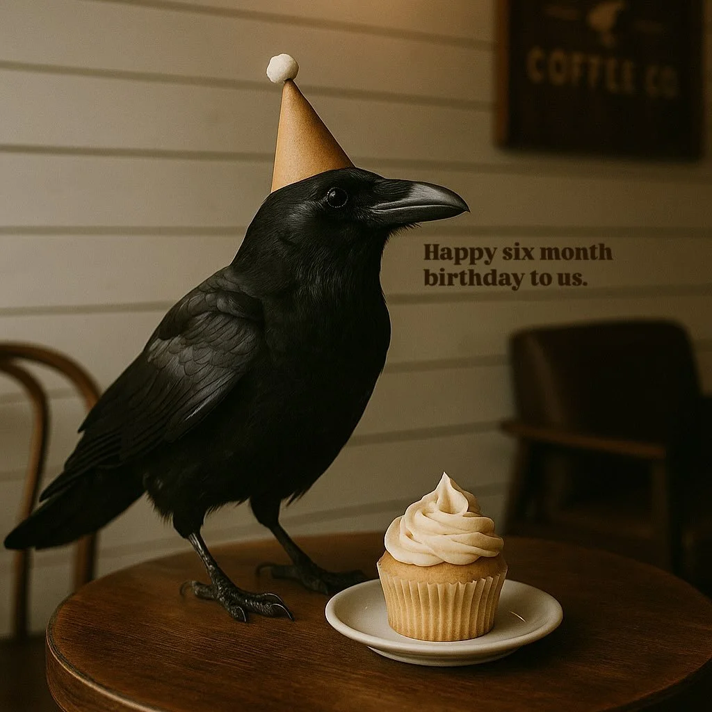 Half a year in and Crown + Crow is still serving hotter drinks than your ex and stronger coffee than your Saturday morning mood. Six months down, a lifetime of caffeine to go. Stop in for donuts (before we eat them all) this morning to celebrate.