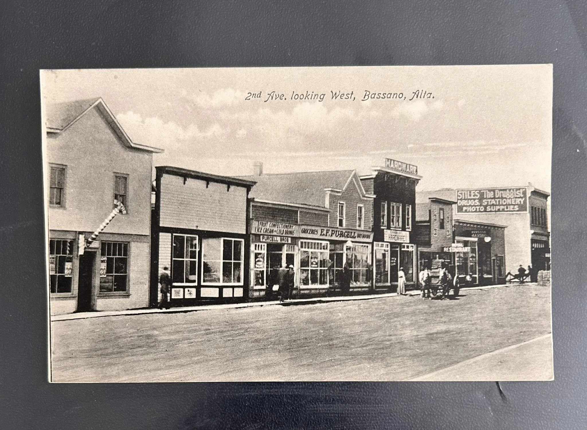 Main Street, looking West (some buildings still standing)