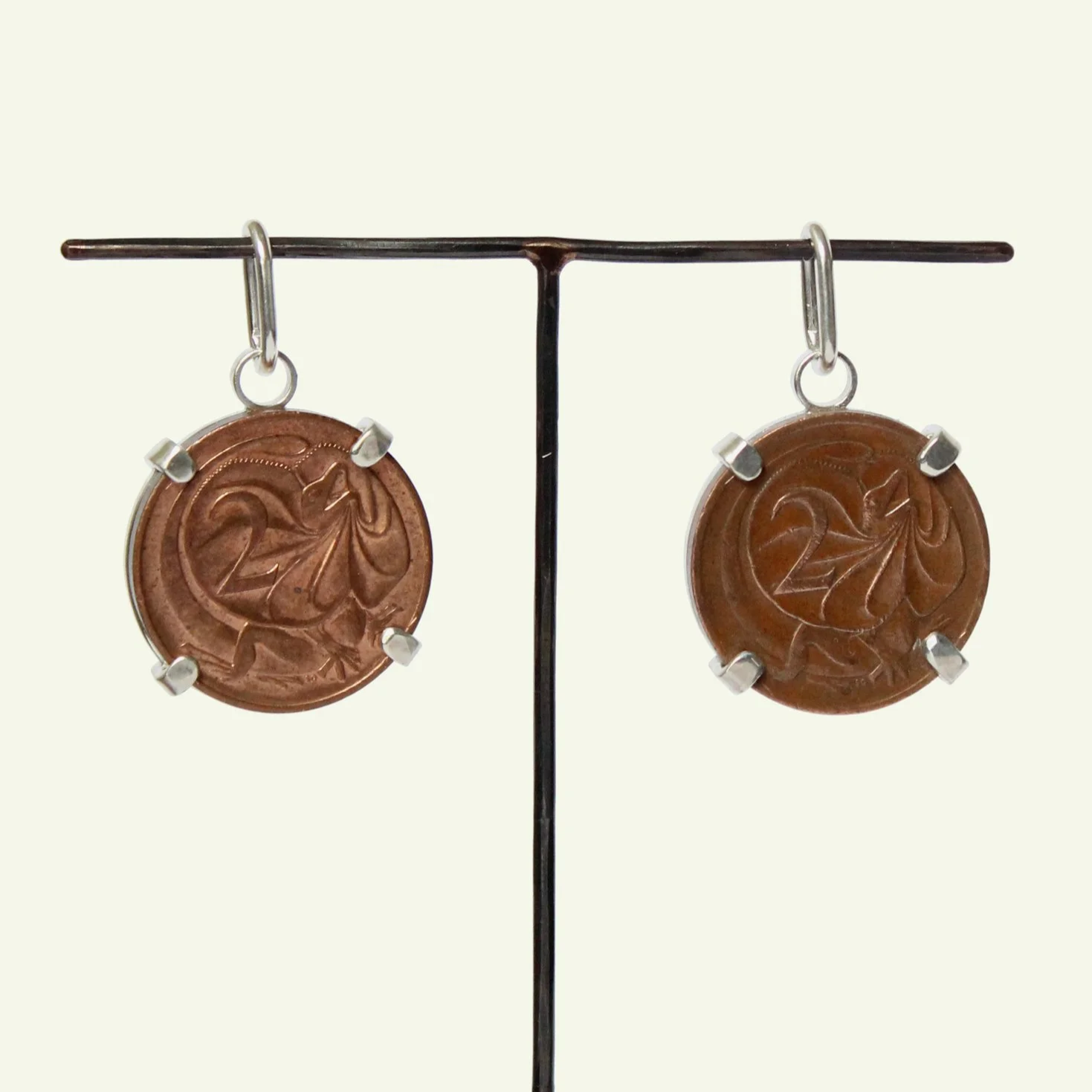 Lucky Coin Pair - Frilled Dragon