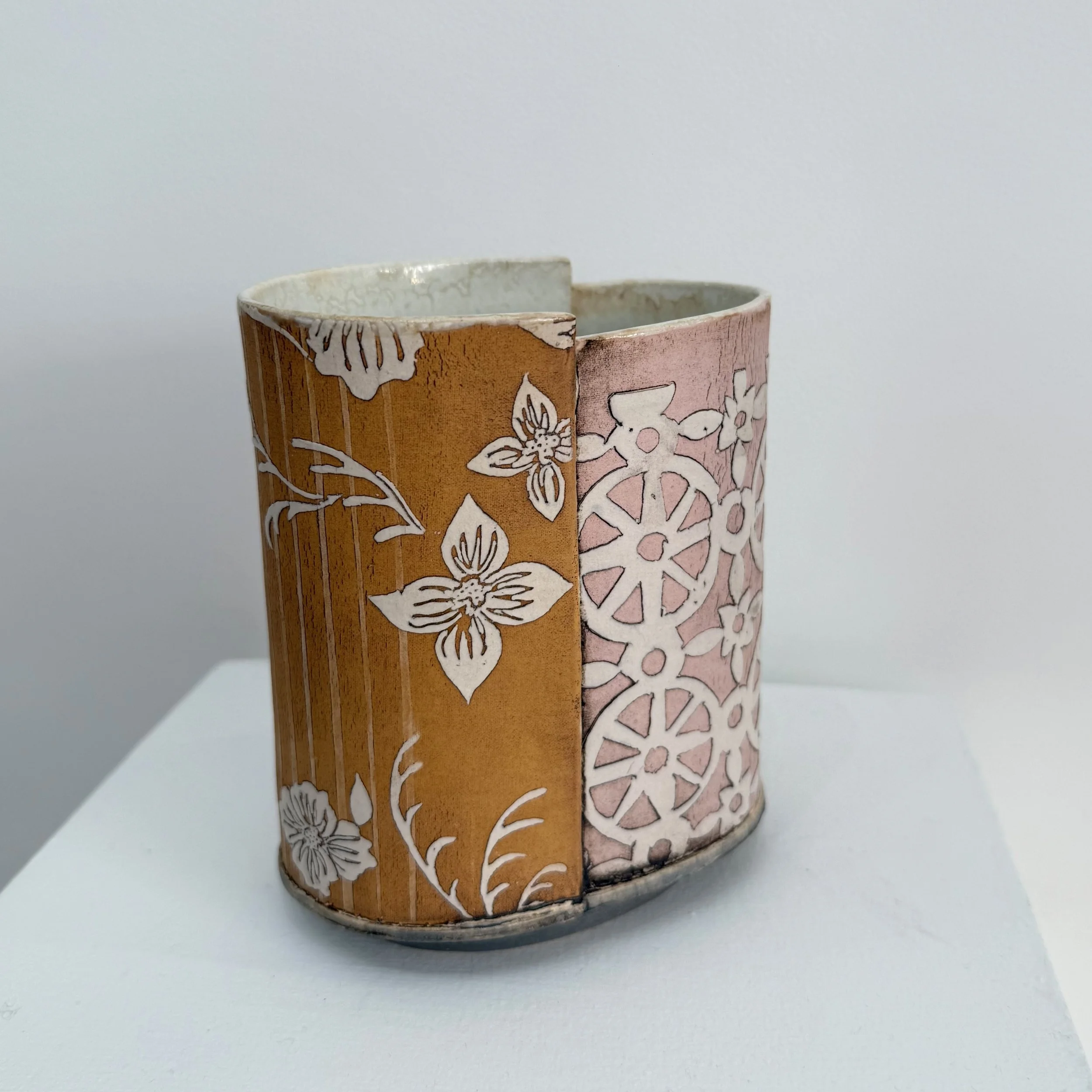 Sarah Dunstan- Pink and yellow vessel 1.jpg