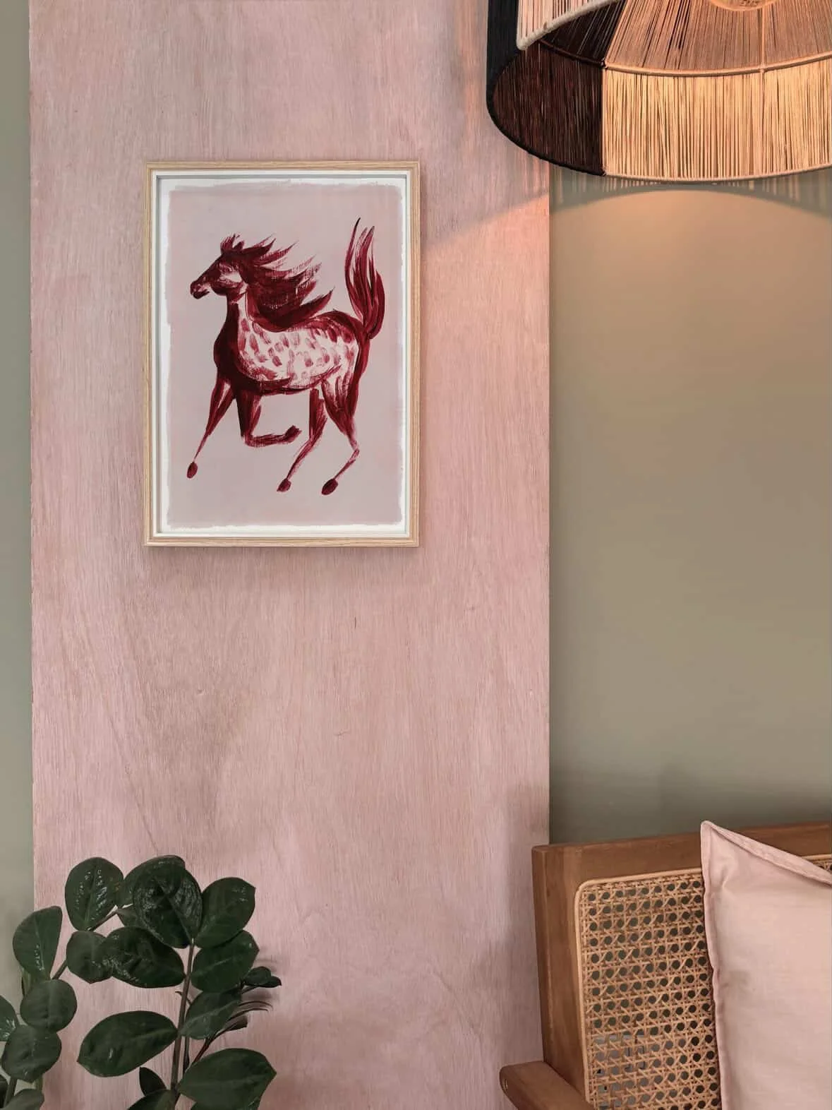 Sun Made Studio- A4 Horse Print.JPG