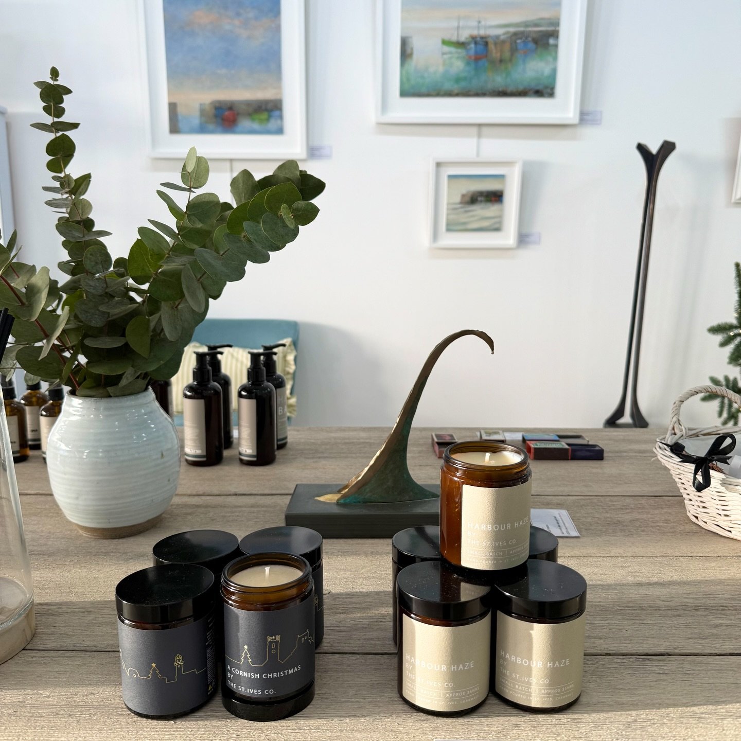 Cornwall has been treated to a very welcome burst of sunshine today!

Our gallery is still filled with beautiful, thoughtful gift ideas, perfect for last-minute finds or something special just for you. ✨ Tomorrow is the last day for postal orders fro