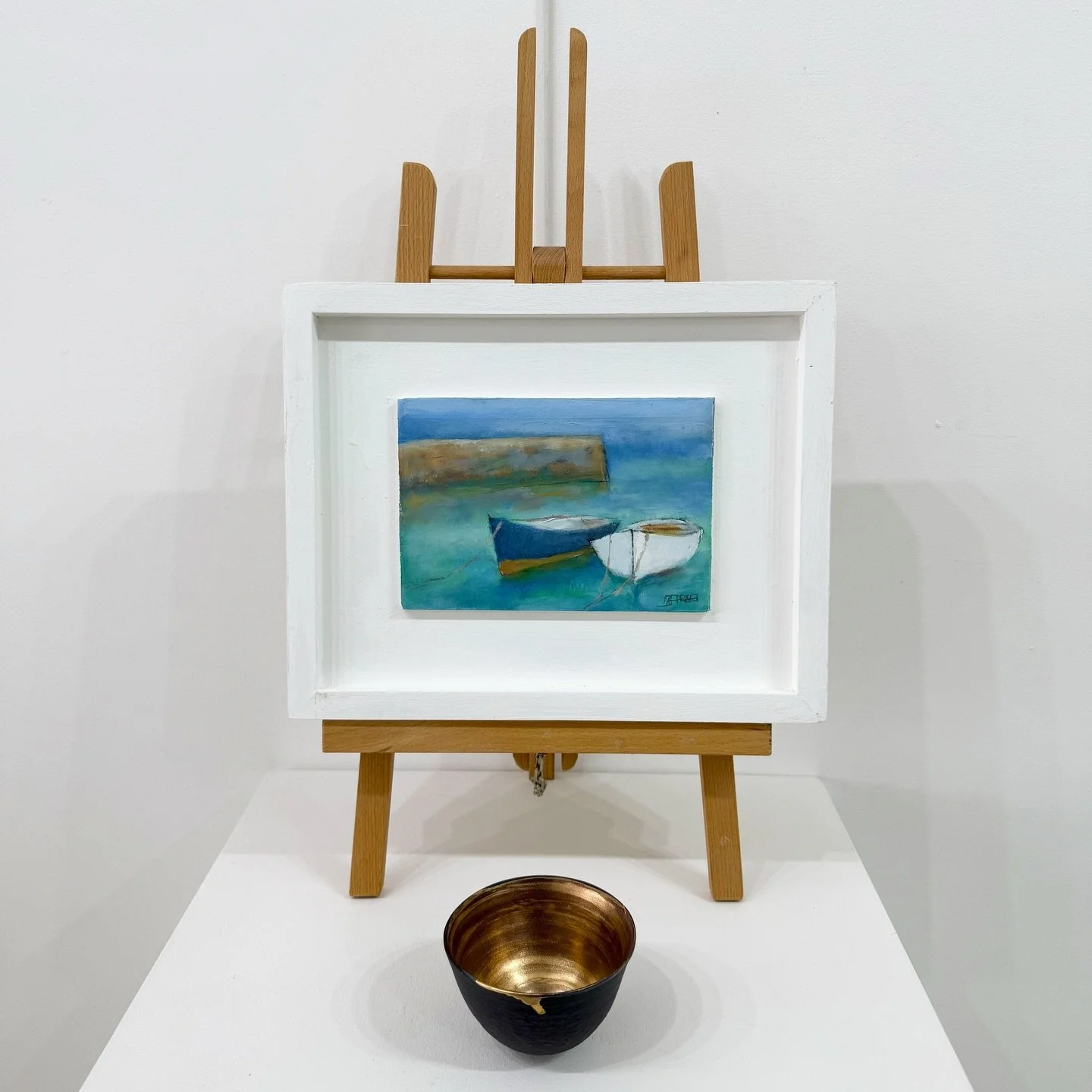 We had the pleasure of chatting with Michael Praed this week about his ideas for his upcoming solo show in May. As the new collection begins to take shape in the studio, we&rsquo;re delighted to share six new oil paintings now available on the websit