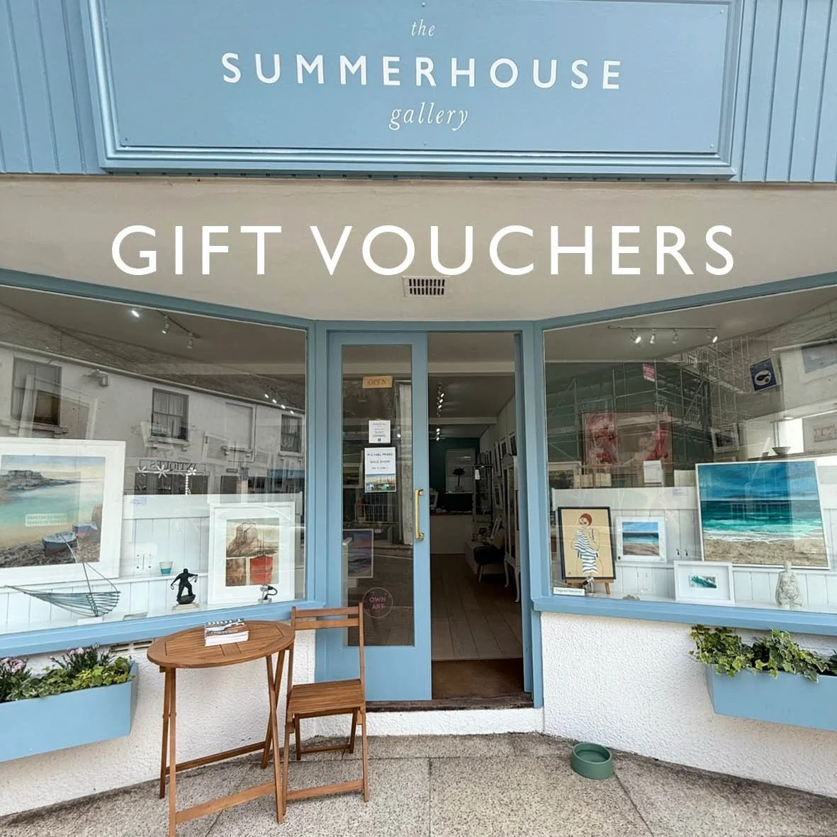 Did you know we offer gift vouchers? 💝

If you&rsquo;re looking for a thoughtful gift but aren&rsquo;t quite sure what to choose, a Summerhouse Gallery gift voucher could be just the thing.

Our vouchers can be purchased for any amount and can be us