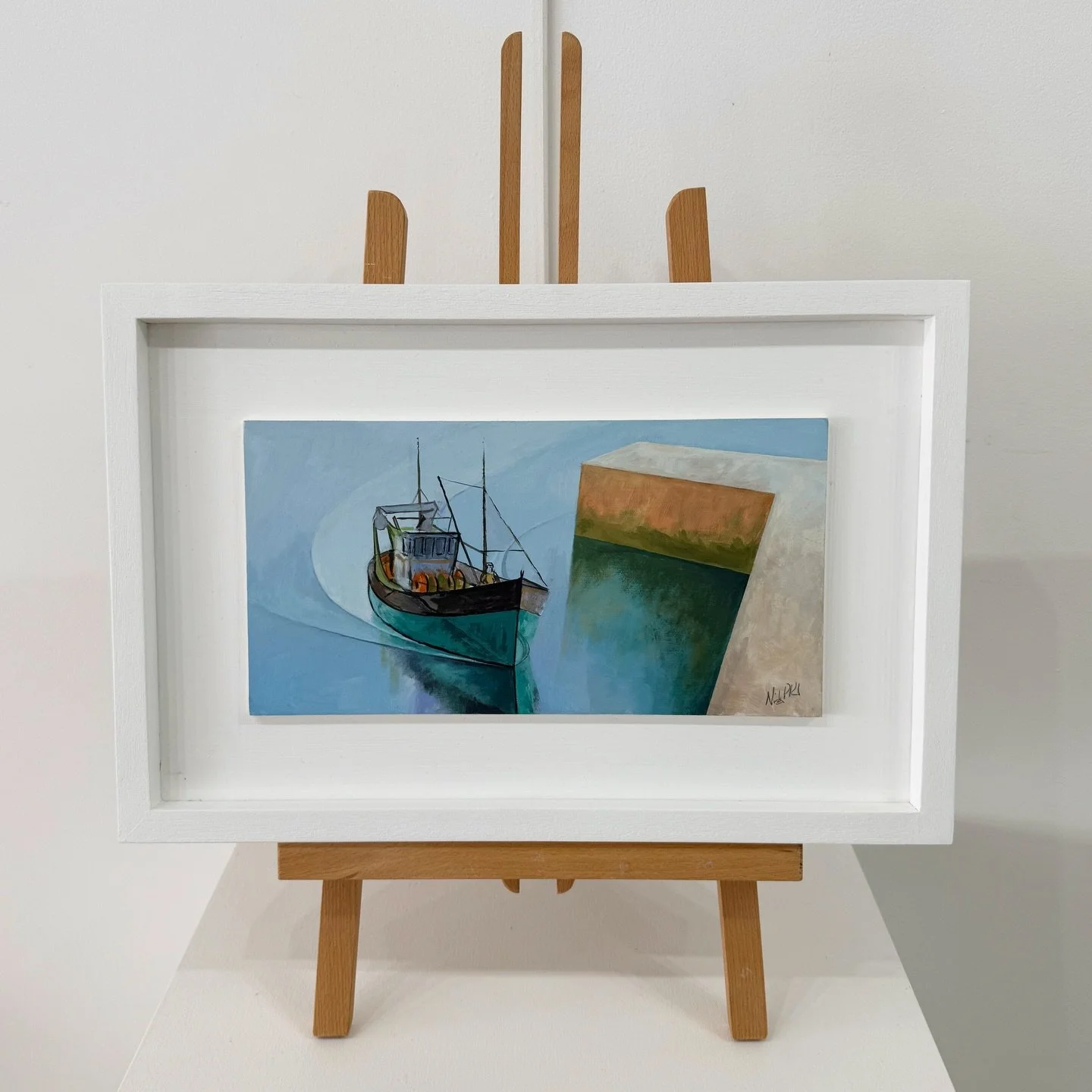 Nick Praed

Born in the fishing town of Newlyn, Nick Praed grew up around the harbour before heading to sea at the age of eighteen. His paintings are deeply inspired by his years working on fishing boats, capturing the atmosphere, character, and ever