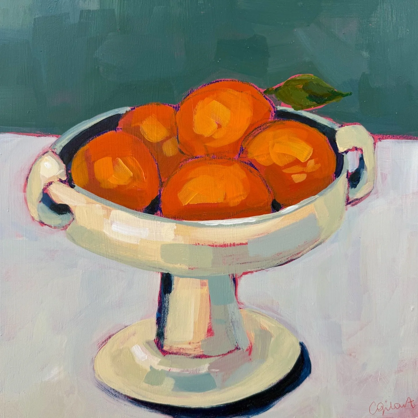 A joyful little collection of new pieces by C&eacute;line Gilart has joined us in the gallery, look at these colours! 

We asked C&eacute;line what a typical day in the studio looks like for her:

&ldquo;On a studio day, I will head to the studio fir