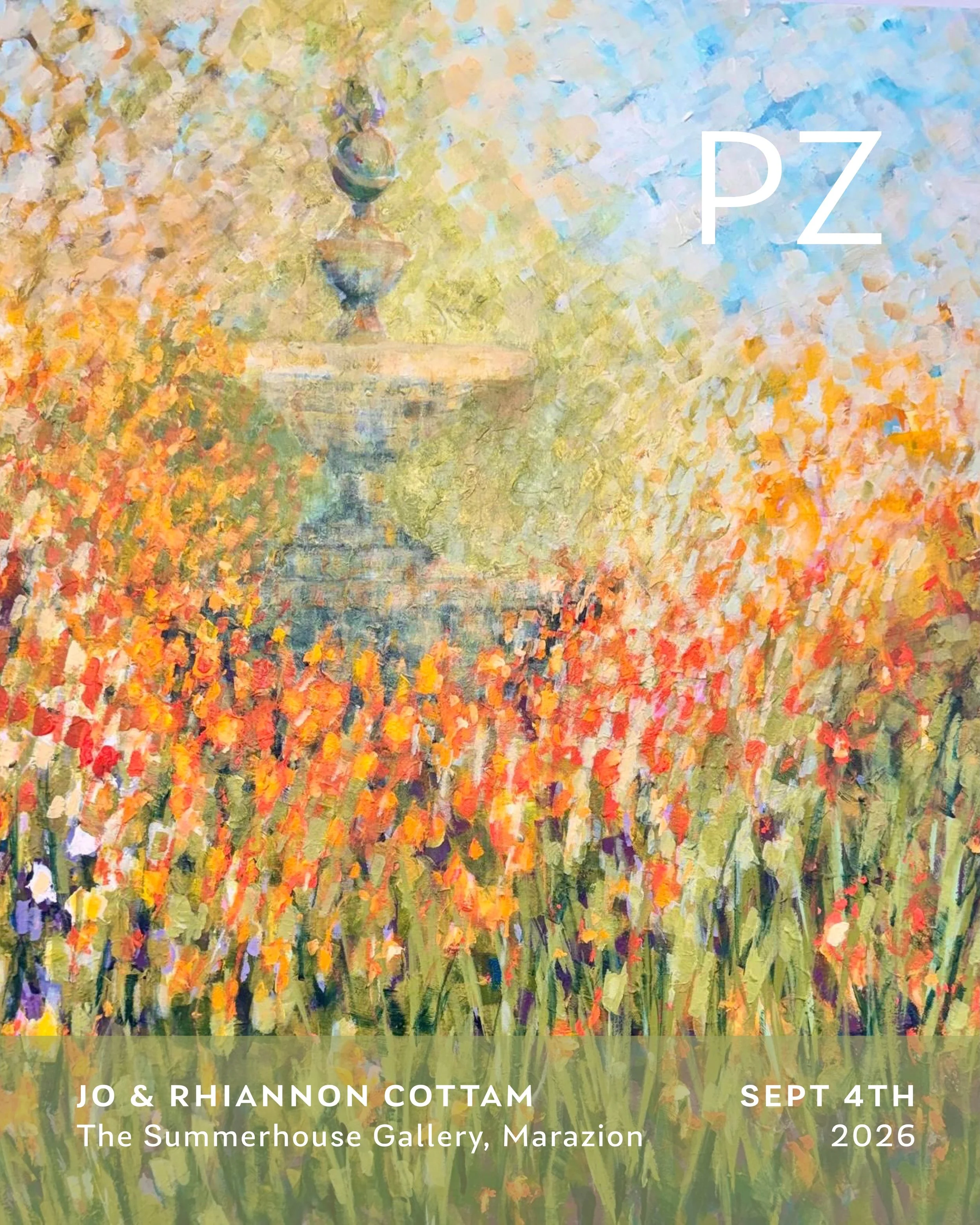 This September, The Summerhouse Gallery presents the first joint exhibition by mother and daughter artists Jo and Rhiannon Cottam.

Through this collection, Jo and Rhiannon celebrate a place that has quietly shaped both of their lives. Inspired by Pe