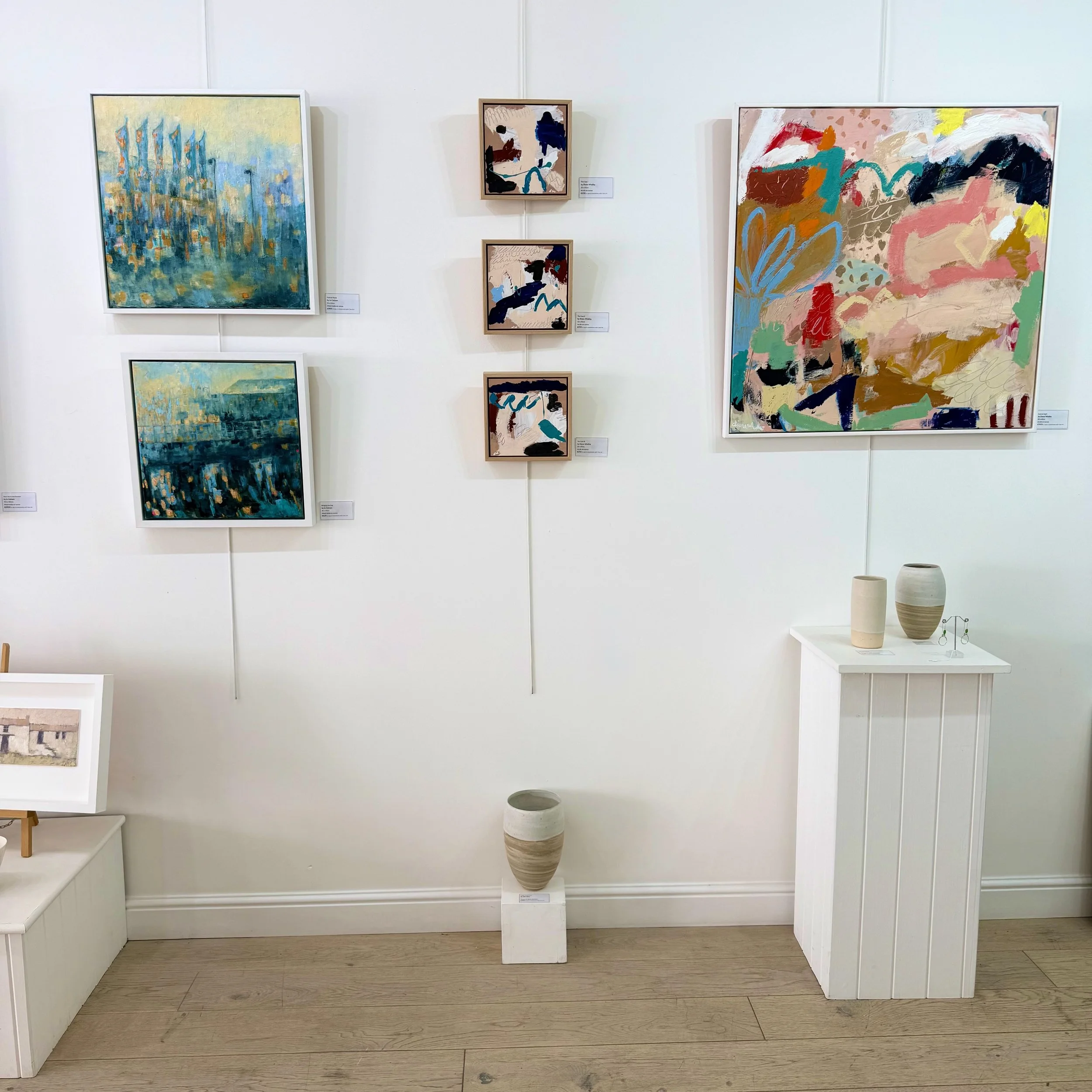 Colour! 

We hope your weekend is a bright and joyful as our gallery at the moment ☺️✨

If you&rsquo;re in the area, we would love to see you! We will be open Saturday and Sunday 11-4. All artwork is also available to view and purchase online, or giv