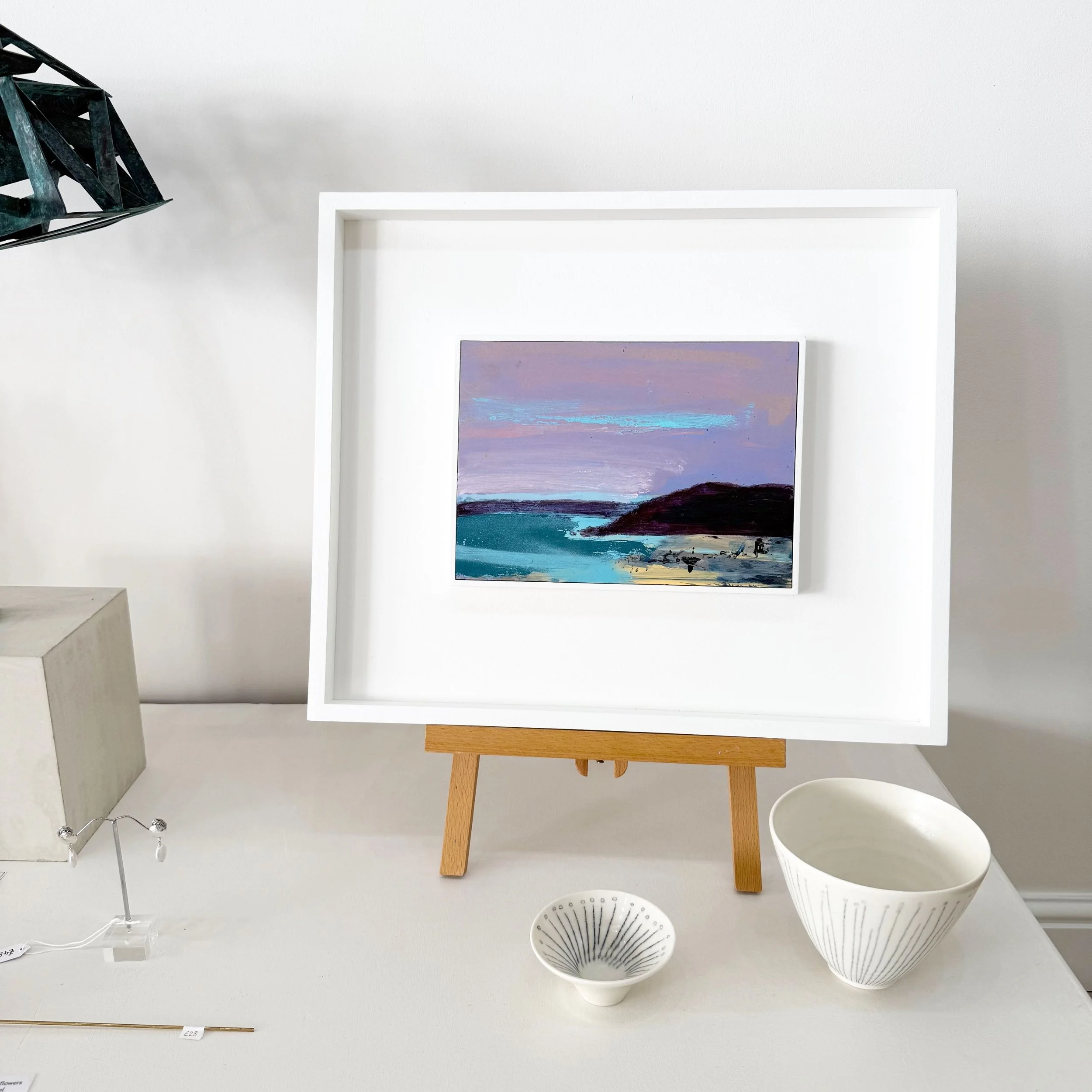 New work from Alex Yarlett 

With the vivid pink and purple skies we&rsquo;ve been treated to in Cornwall recently, Alex Yarlett&rsquo;s latest collection couldn&rsquo;t have arrived at a more fitting time.

Alex&rsquo;s semi-abstracted landscape pai