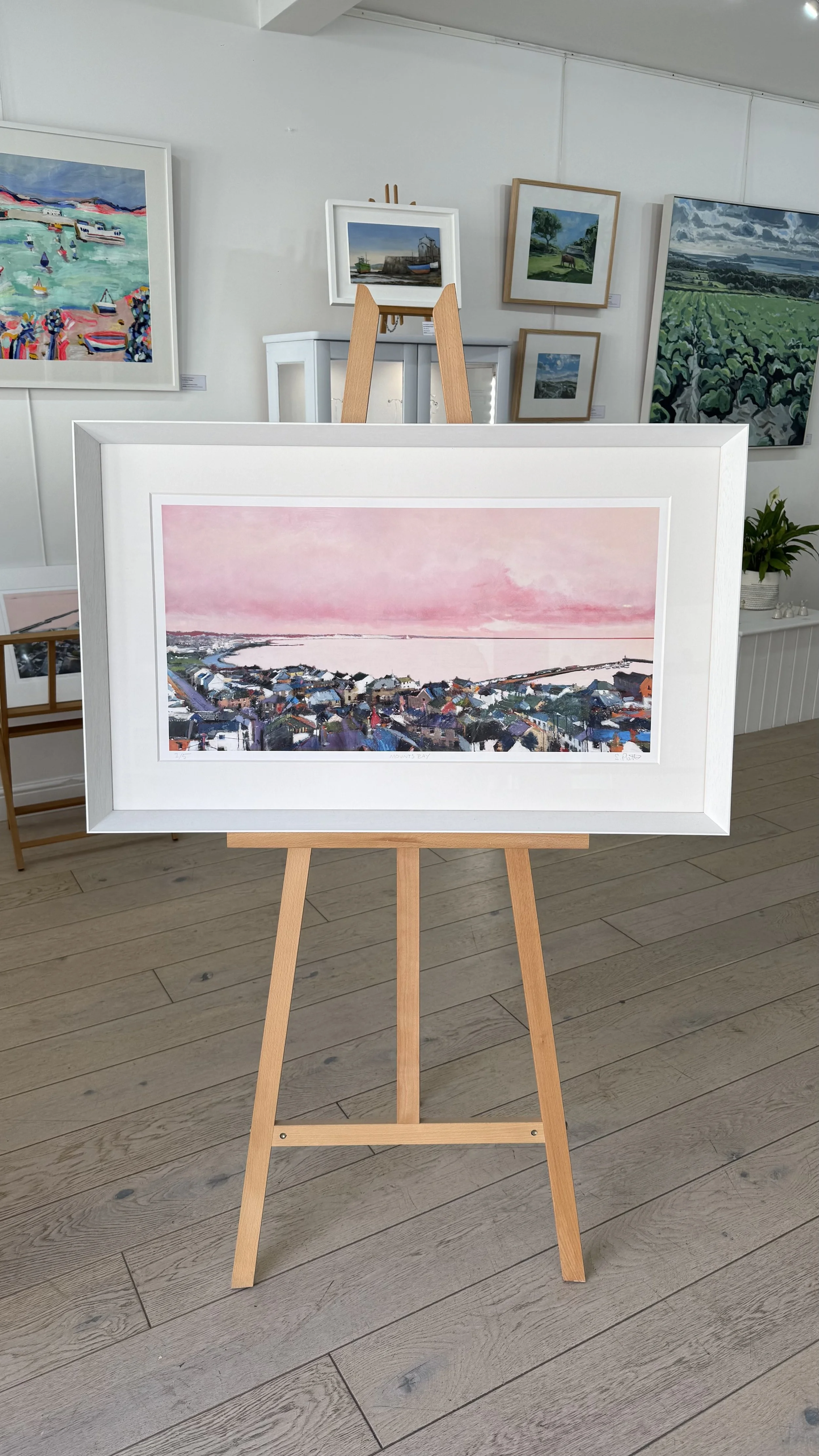 Mount's Bay 2/5- Framed Limited Edition Print