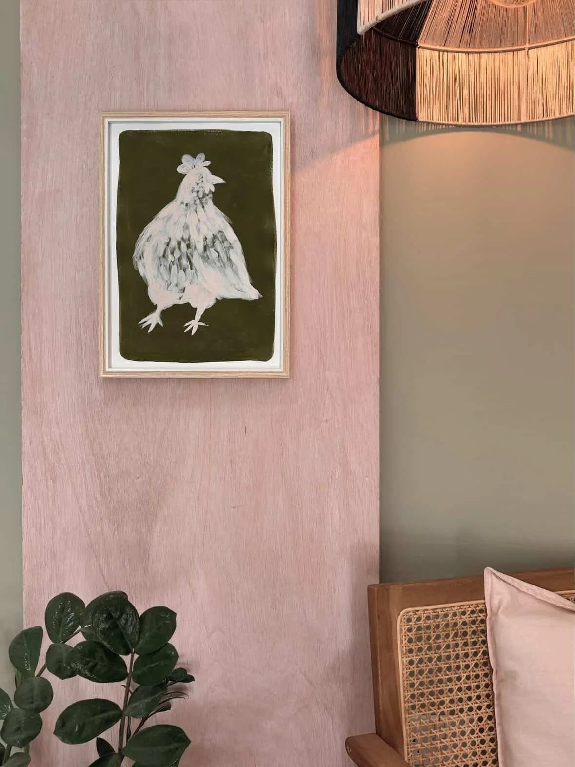 Sun Made Studio- A4 Chicken Print.JPG