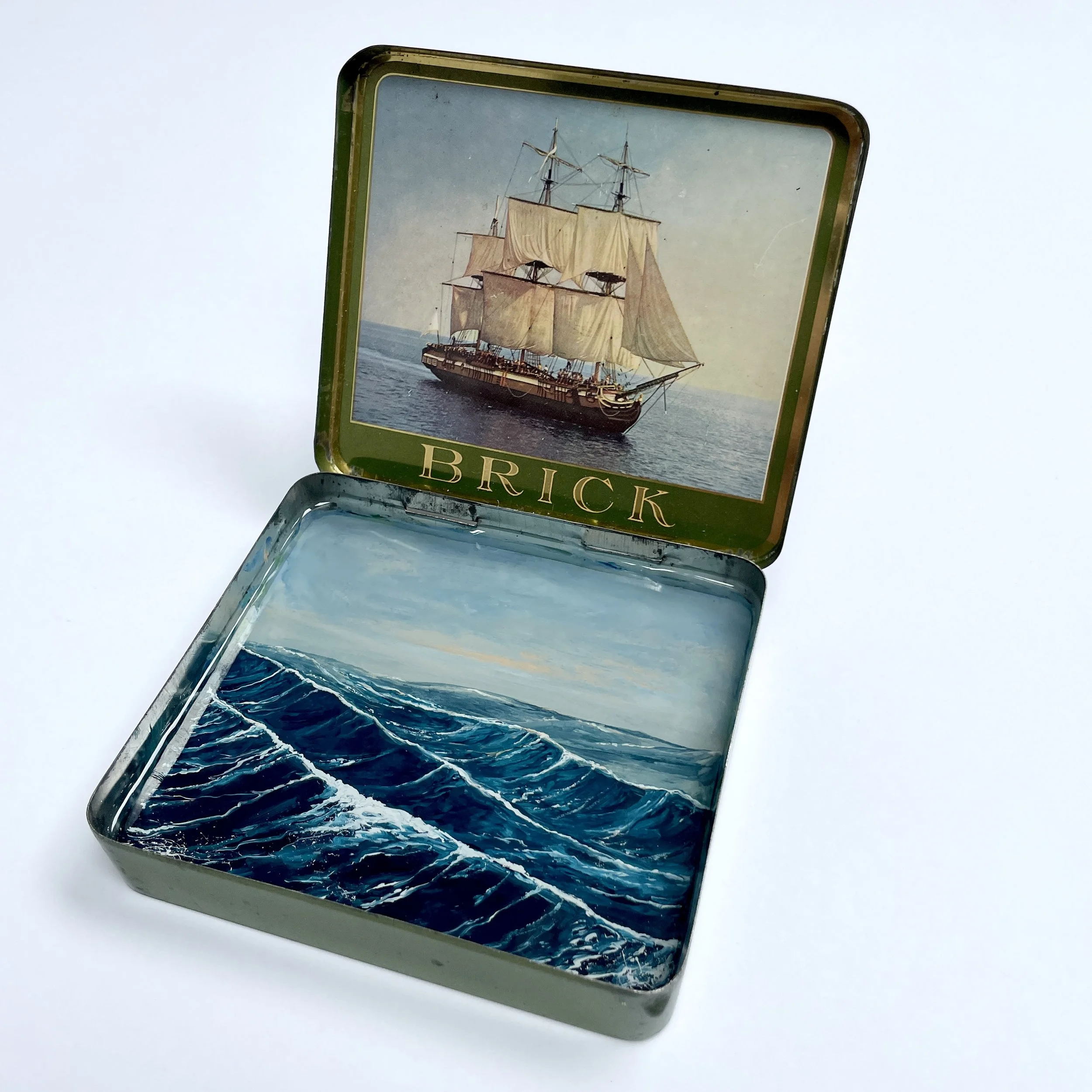 BRICK Acrylic Painting Deep Cast In Resin Inside A Authenthic Vintage Cigar Tin.jpg