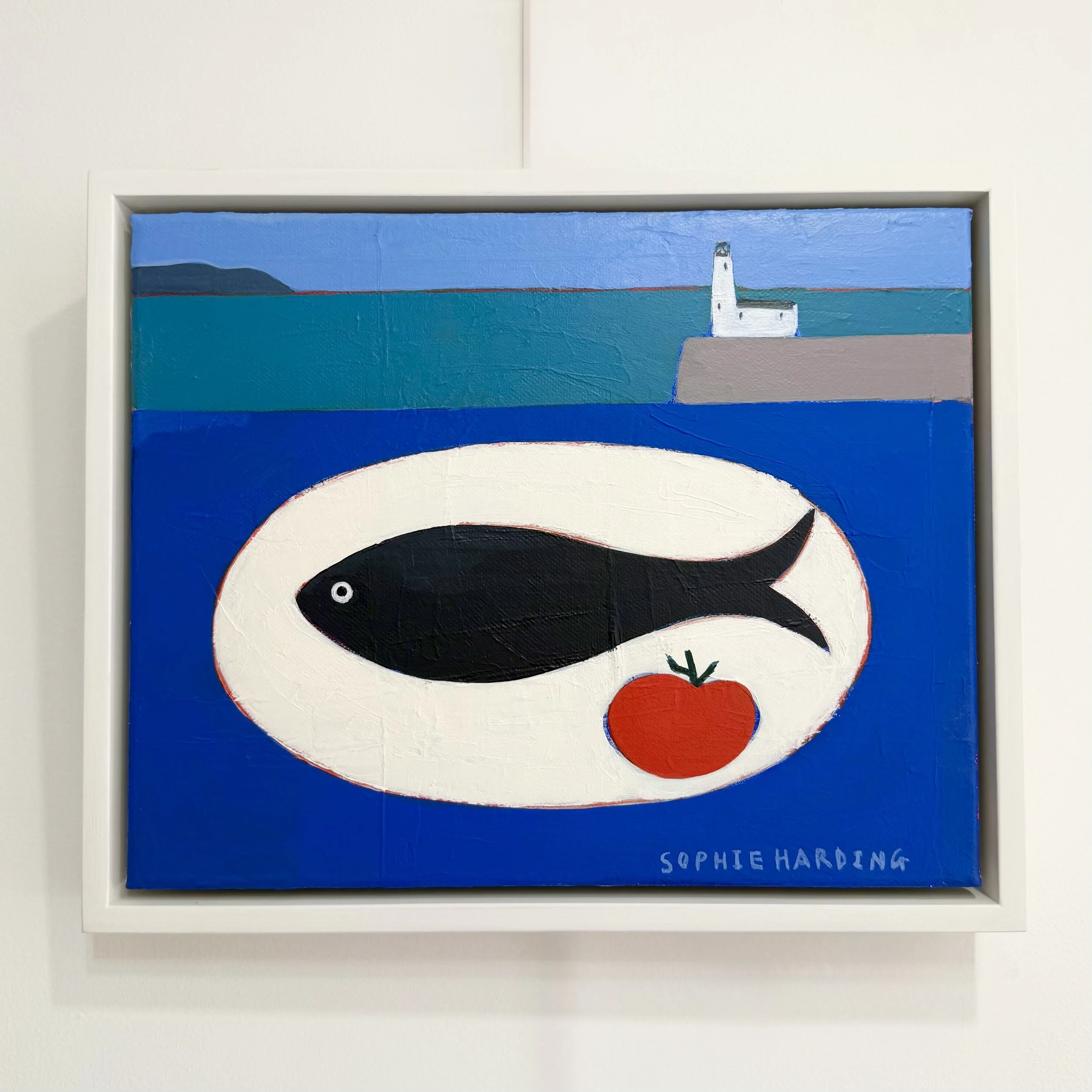 Fish, Tomato and Lighthouse
