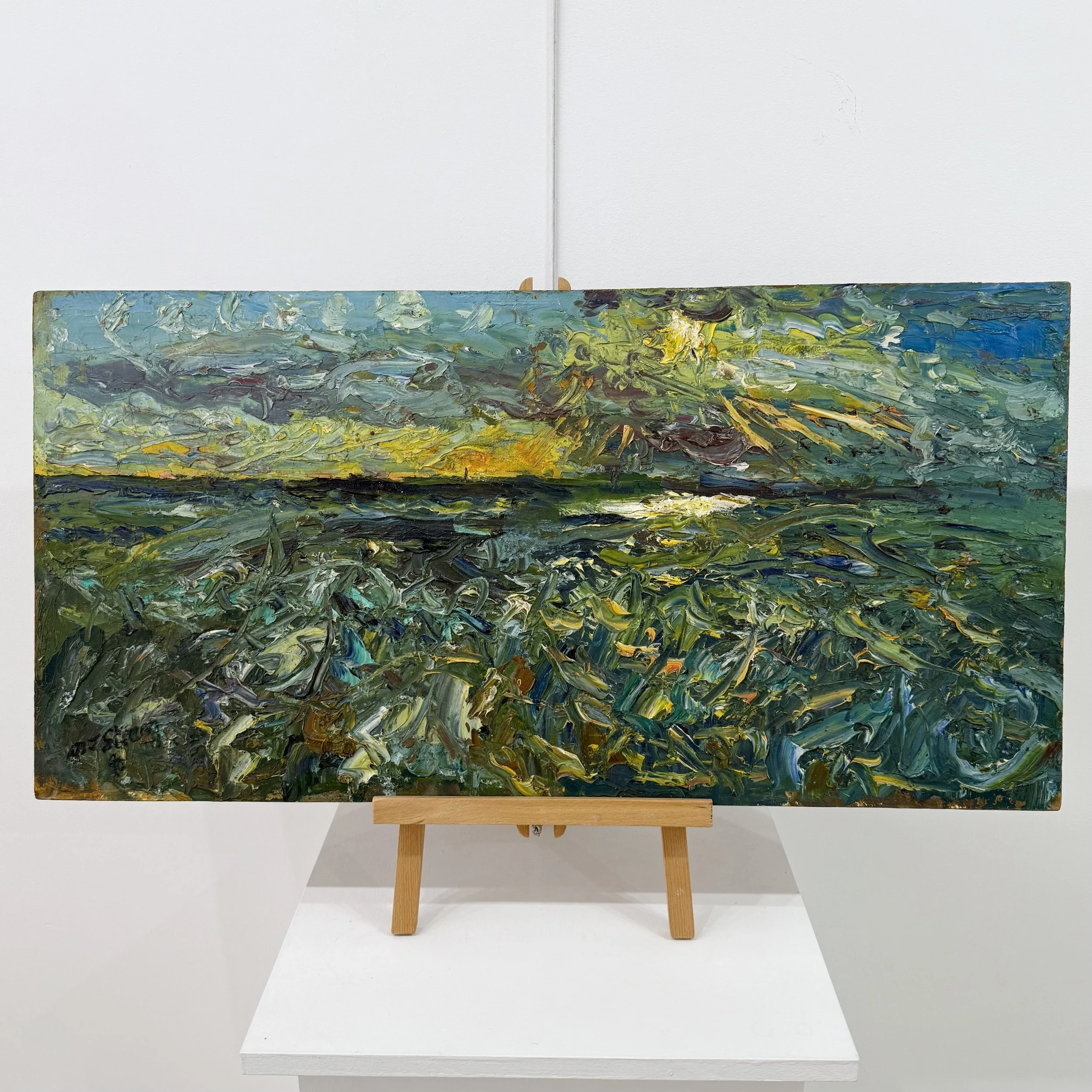 Porthchapel, Winter Sea