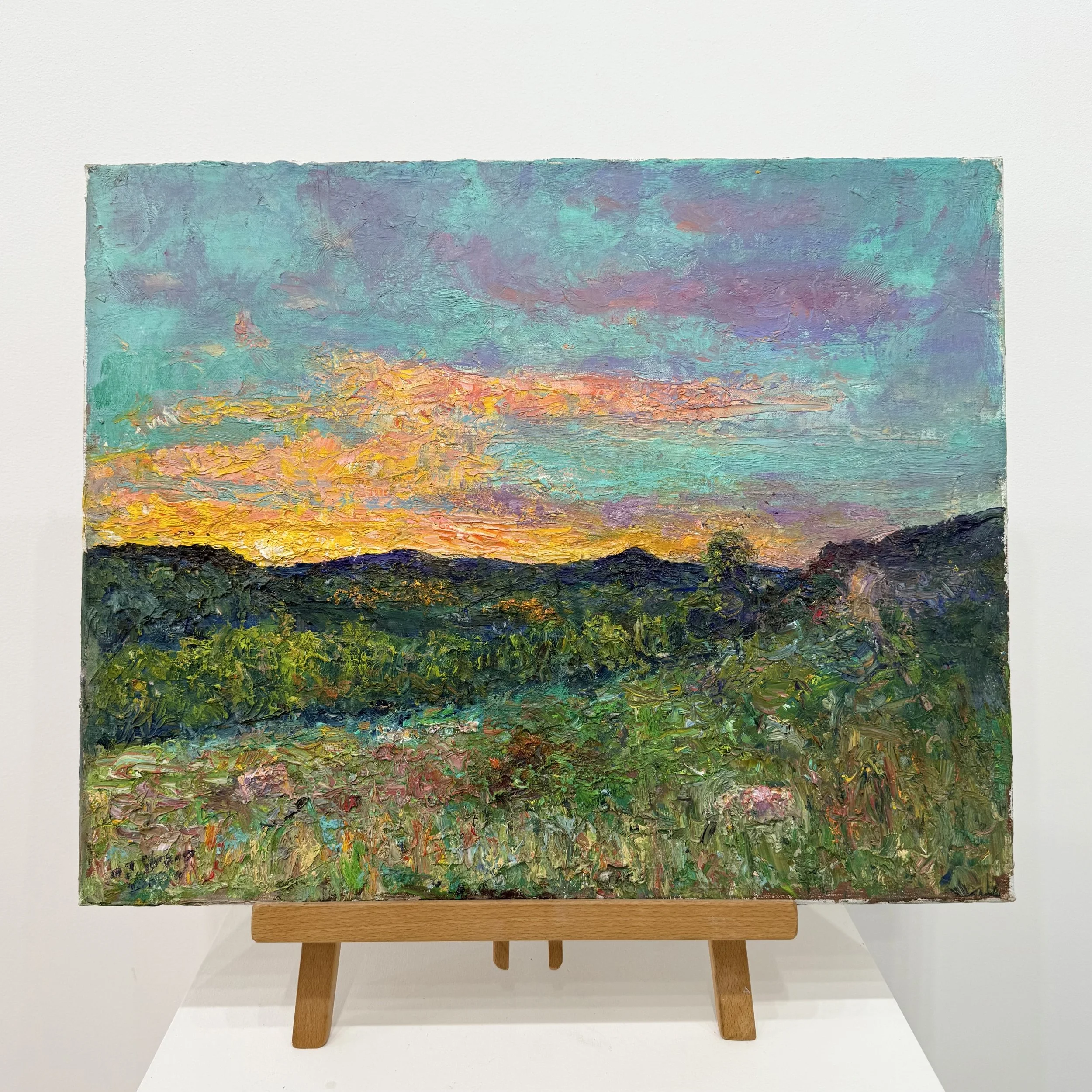 Sunset from ‘Keepers’ Blaenavon, Wales