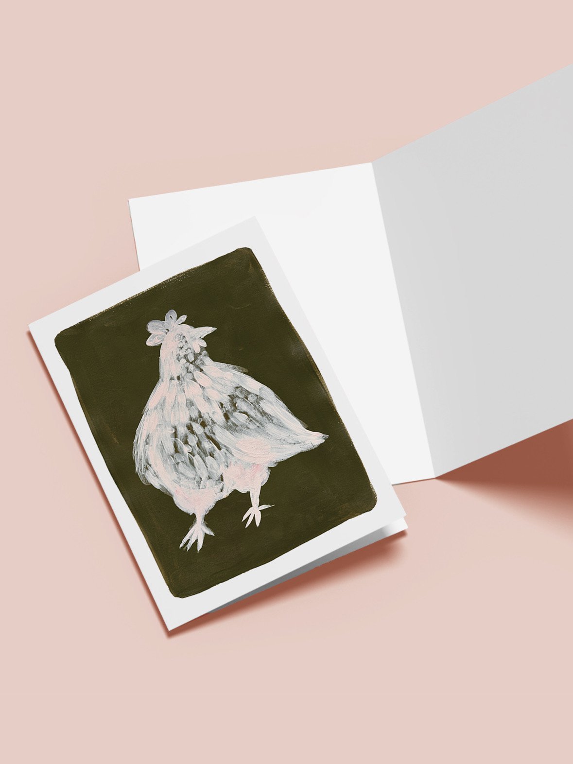 The Chicken- A6 Card