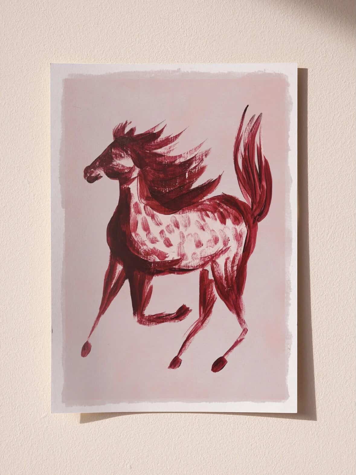 Sun Made Studio- A4 Horse Print 2.JPG