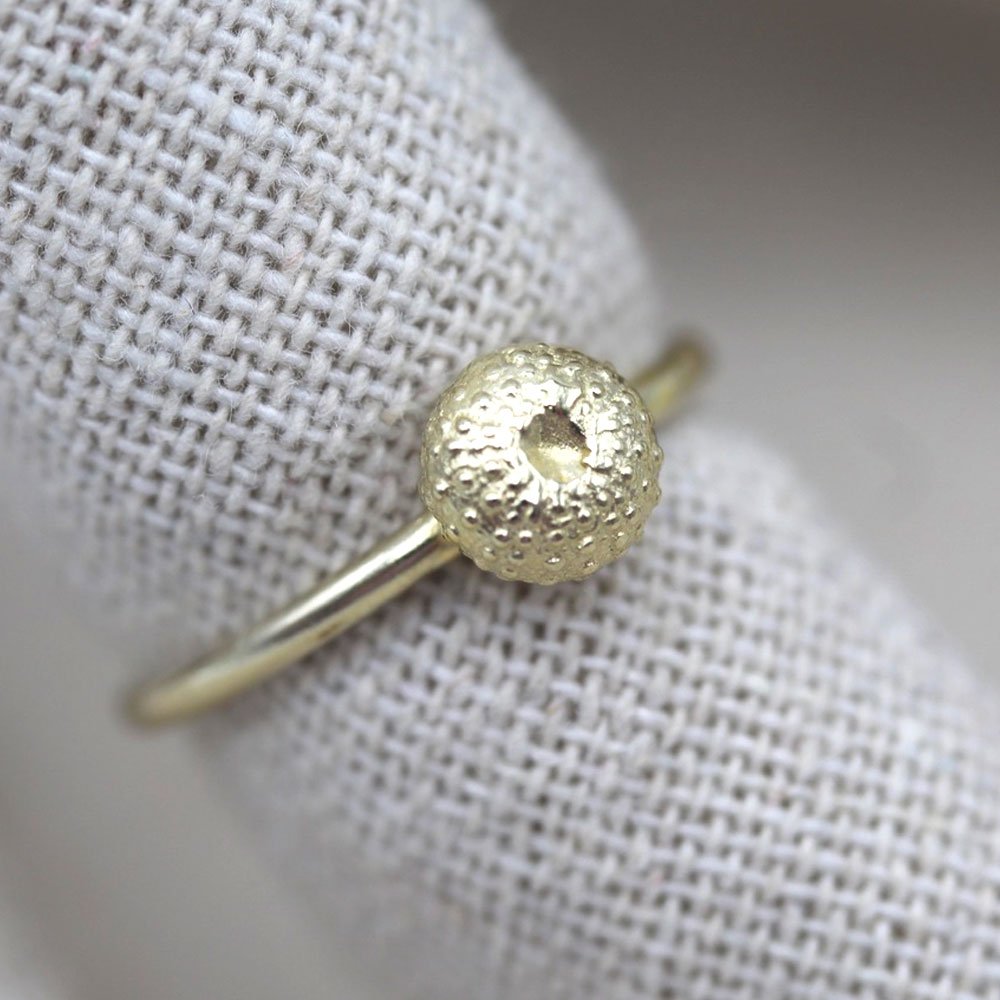 9ct Yellow Gold Urchin Ring
