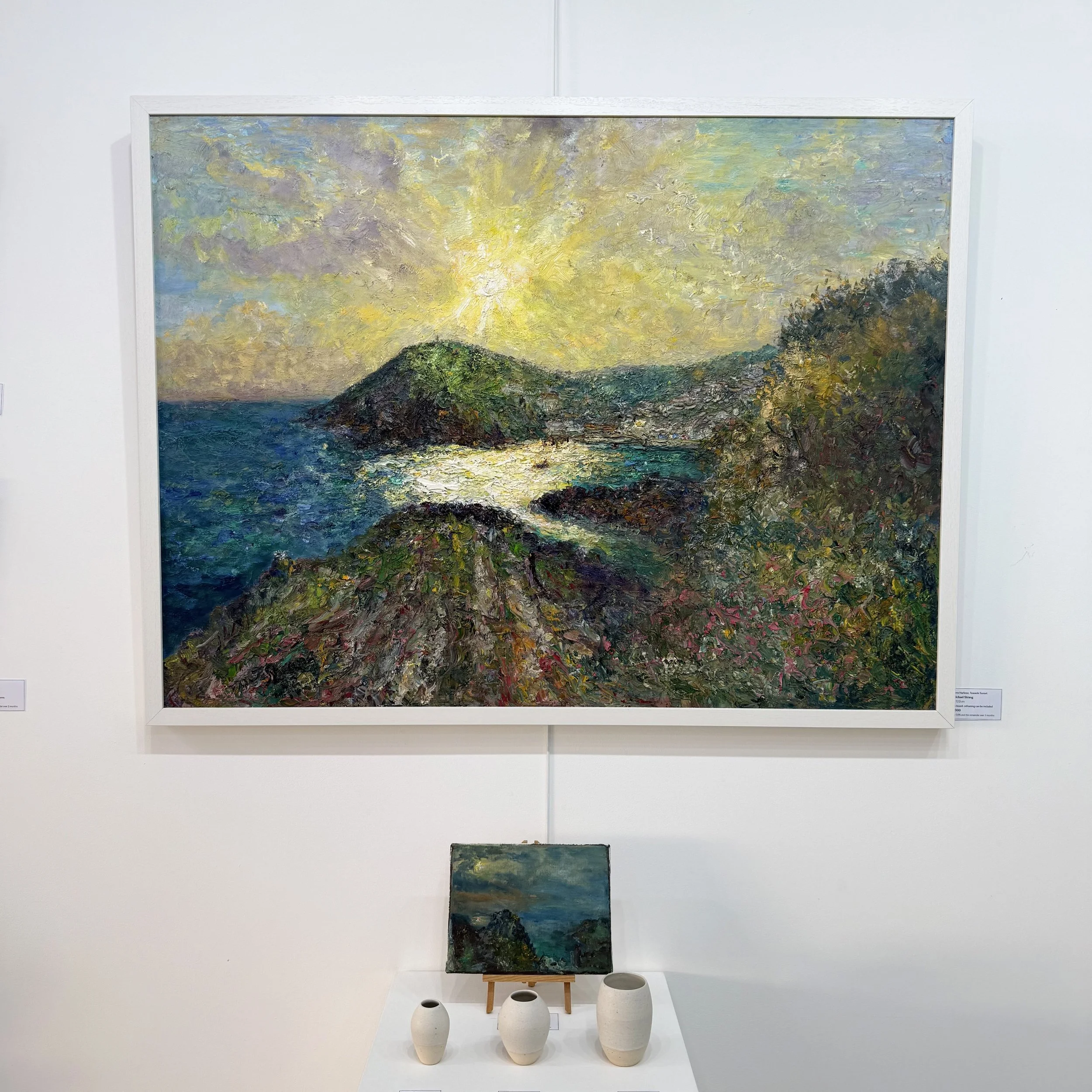 Polperro Harbour Cornwall, Towards Sunset