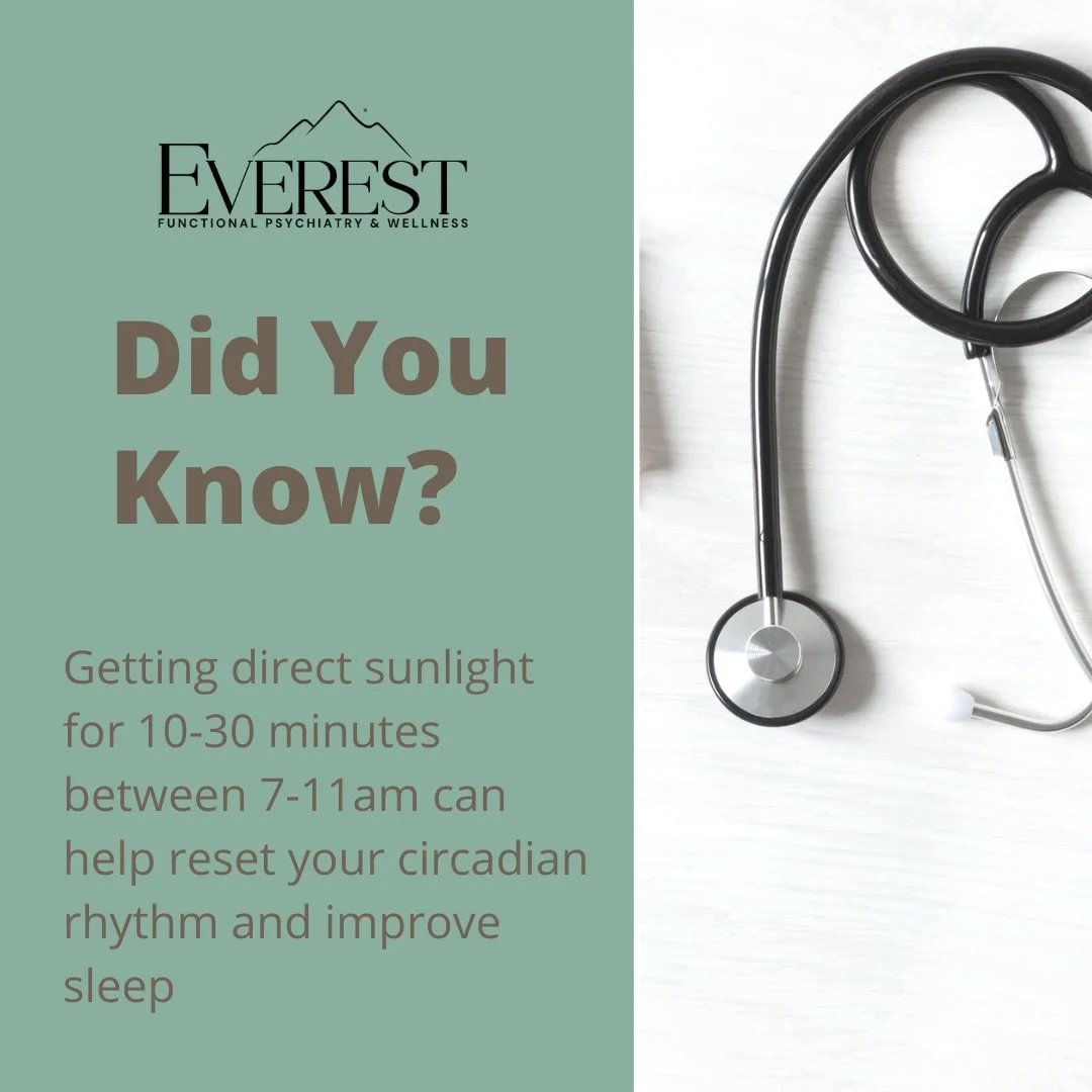 Rise and Shine! 🌞

Did you know that getting direct sunlight between 7am and 11am helps synchronize our internal clock and so we can regulate our sleep/wake cycle? Morning sunlight helps us wake up easier, increases our energy throughout the day, an