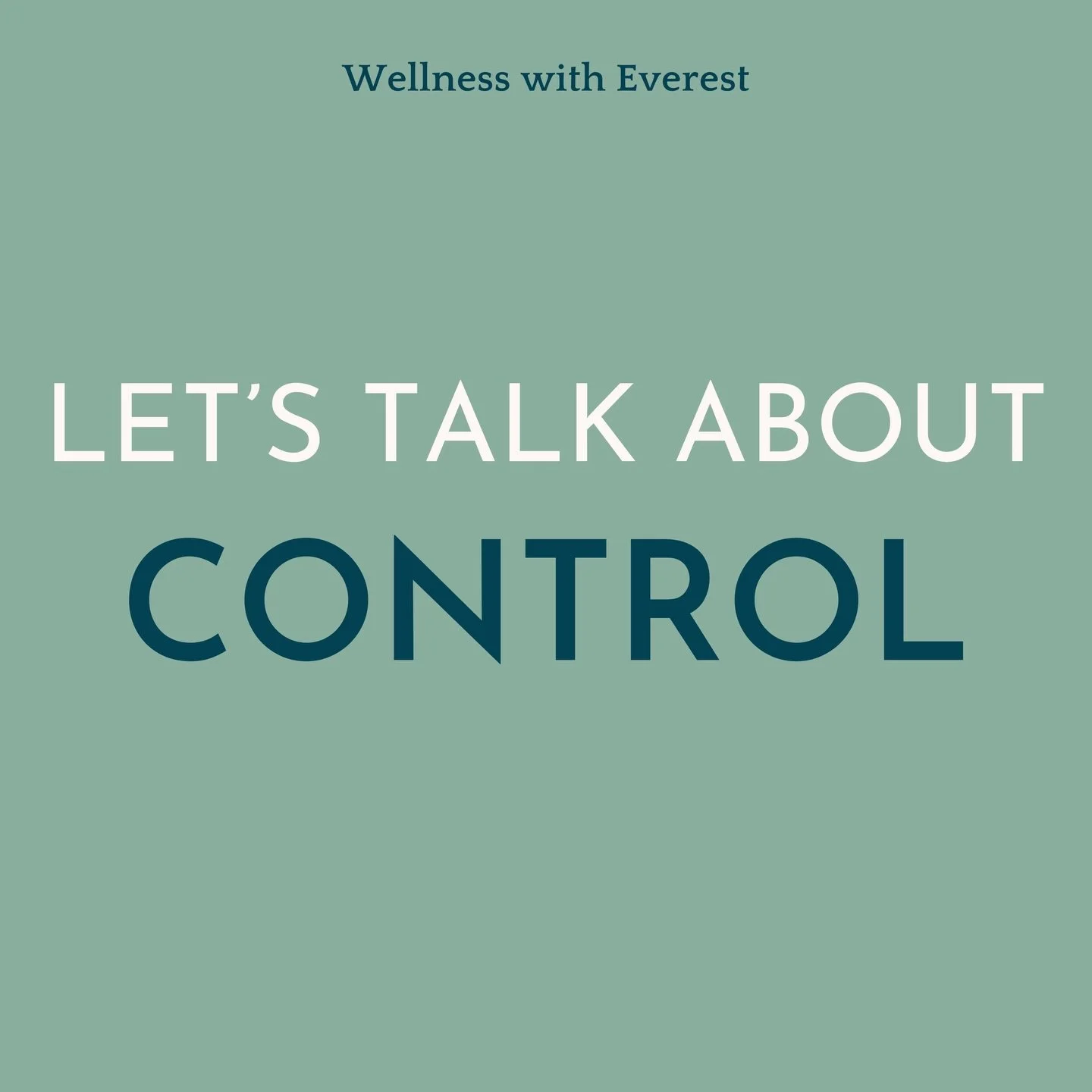 There&rsquo;s a quiet kind of freedom that comes from knowing what&rsquo;s actually in your control&hellip; and what is not.

Much of our anxiety and distress comes from the desire to control the uncontrollable.

When we shift your energy back to wha