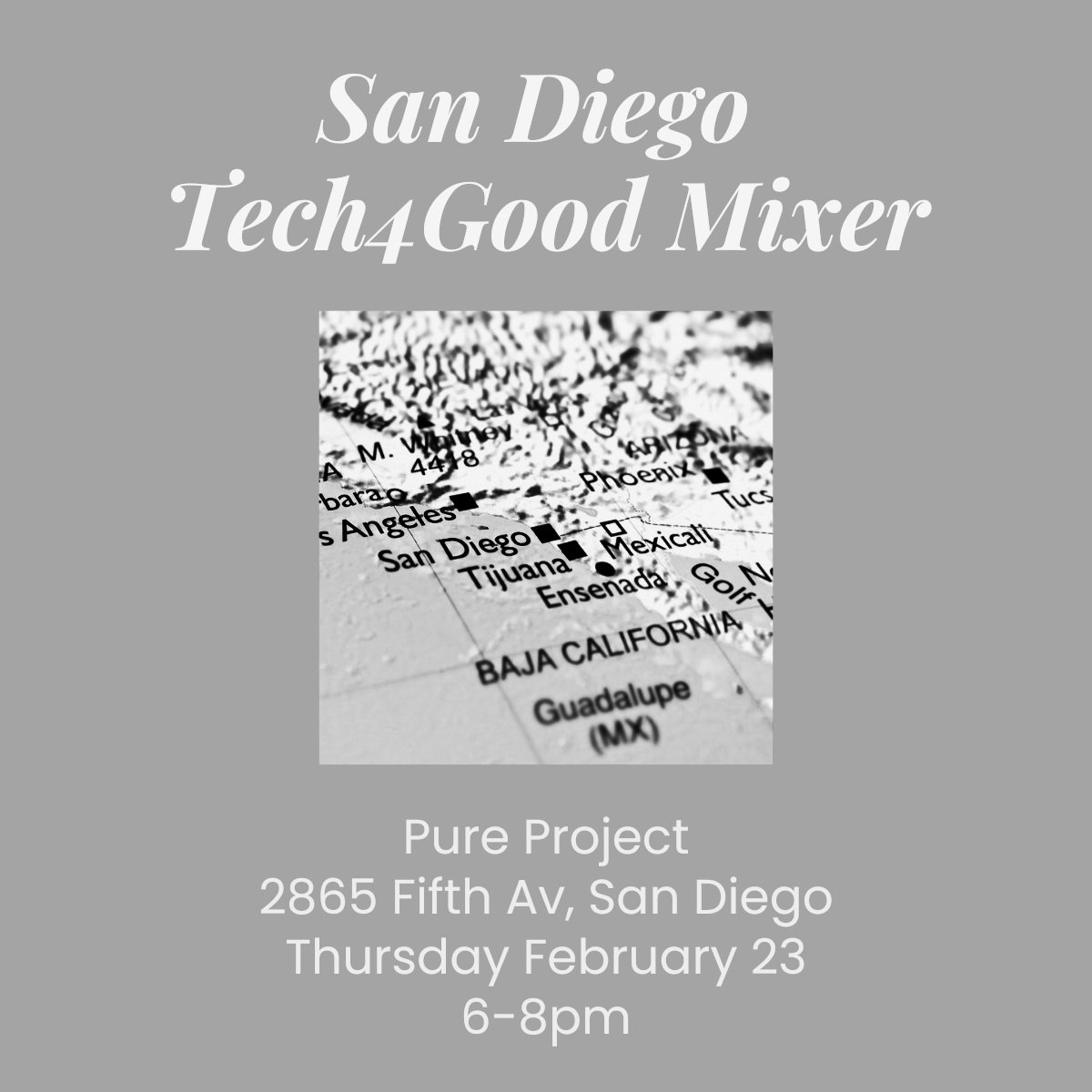 San Diego Tech4Good Mixer
