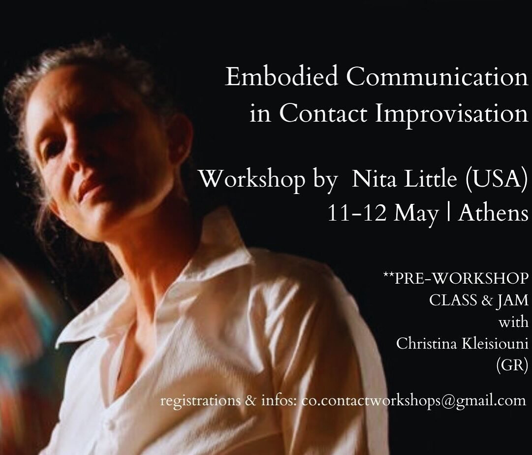 Join me in Athens, Greece - May 11-12! More info at www.nitalittle.com !