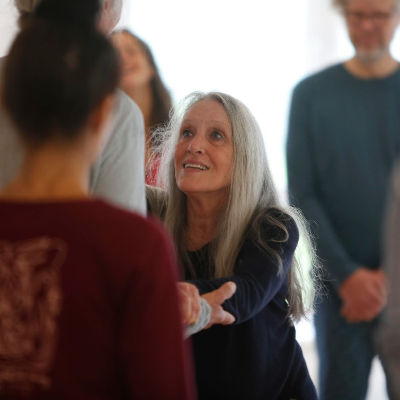 This photo is me - encouraging you - to come along to Tuscany with me this spring! Space is limited but you can still sign up. Come, come!

3 days of Contact Improvisation workshop at Spazio Nu

Friday 3rd, Saturday 4th and Sunday 5th May 2024
𝑬𝒎𝒆