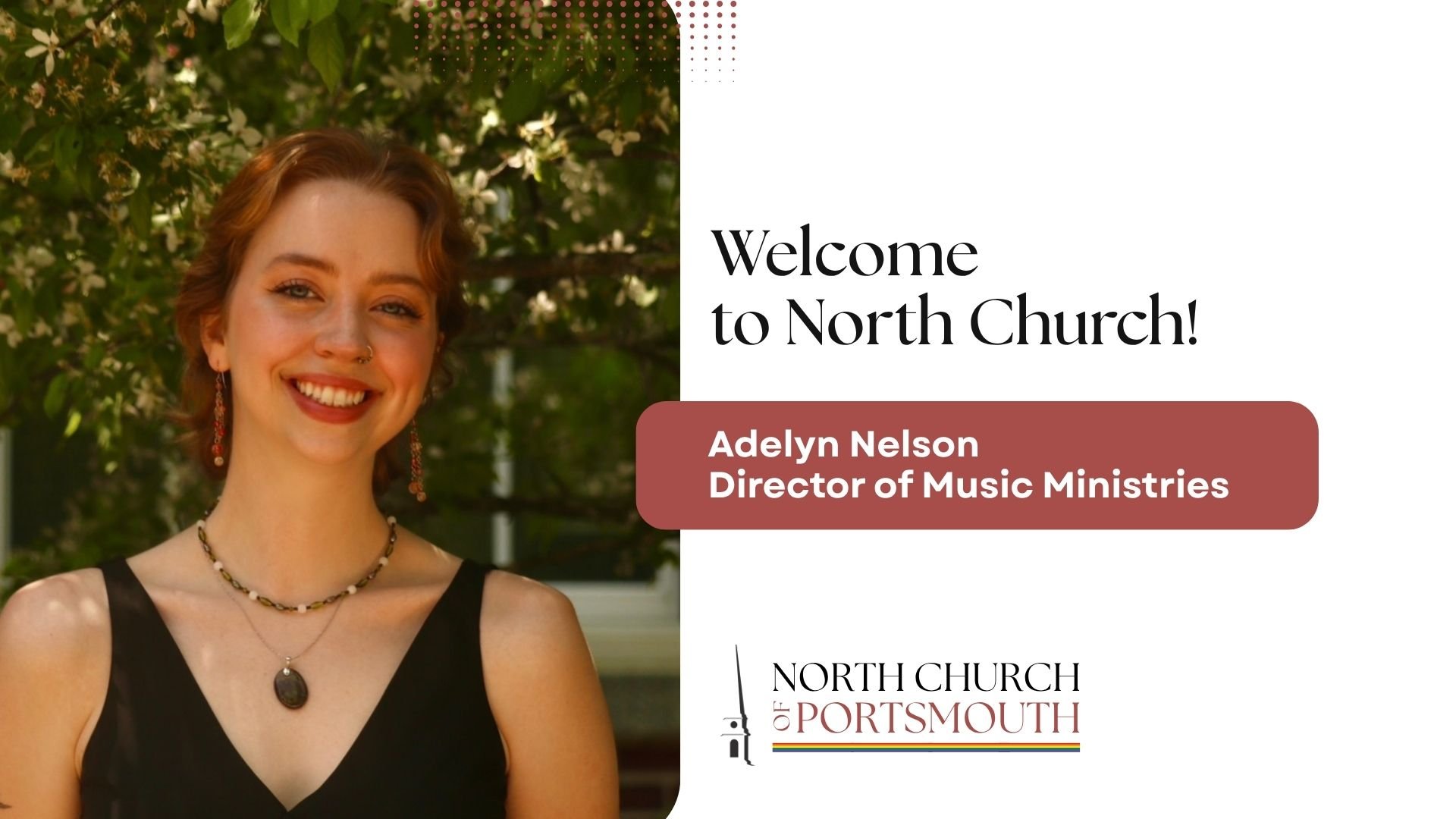 Church Life Update: New Music Director!