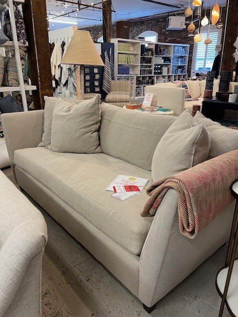 Seda Sofa
Upholstered in COM
84" W x 38" D x 31" H
$4865 As Shown
ON SALE $2399.99