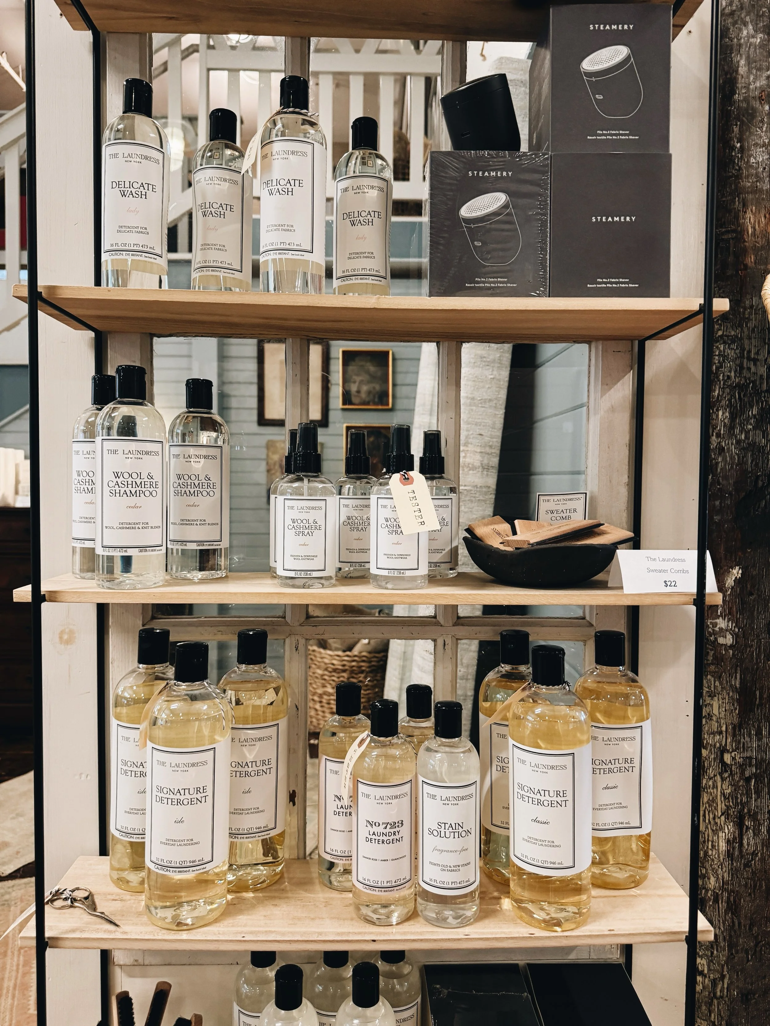 the BEST stain solution. period. hallelujah.

We cannot recommend @thelaundress products enough. They&rsquo;ve rescued our sweaters from winter, blueberry stains, piling, and more. Plus the scents are delicate and dreamy. Absolutely worth the splurge