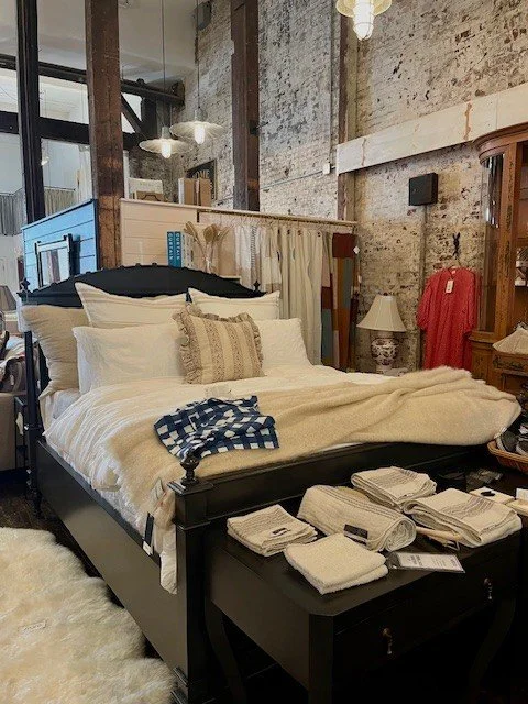 Owen Queen Bed
Mahogany 
66.5" W x  87.5" D x  61.5" H
$3669 As Shown
Also available in King