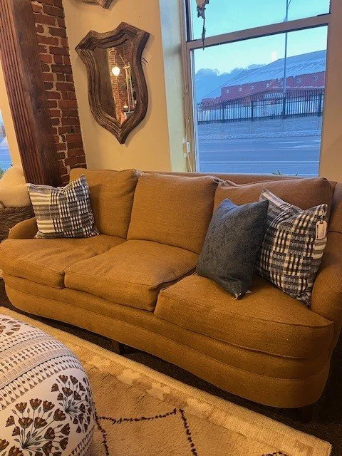 John Derian Hedge Sofa
Cisco
Upholstered in: Olvera Wheat
78.5" W x  40" D x  31" H
As Shown: $7957