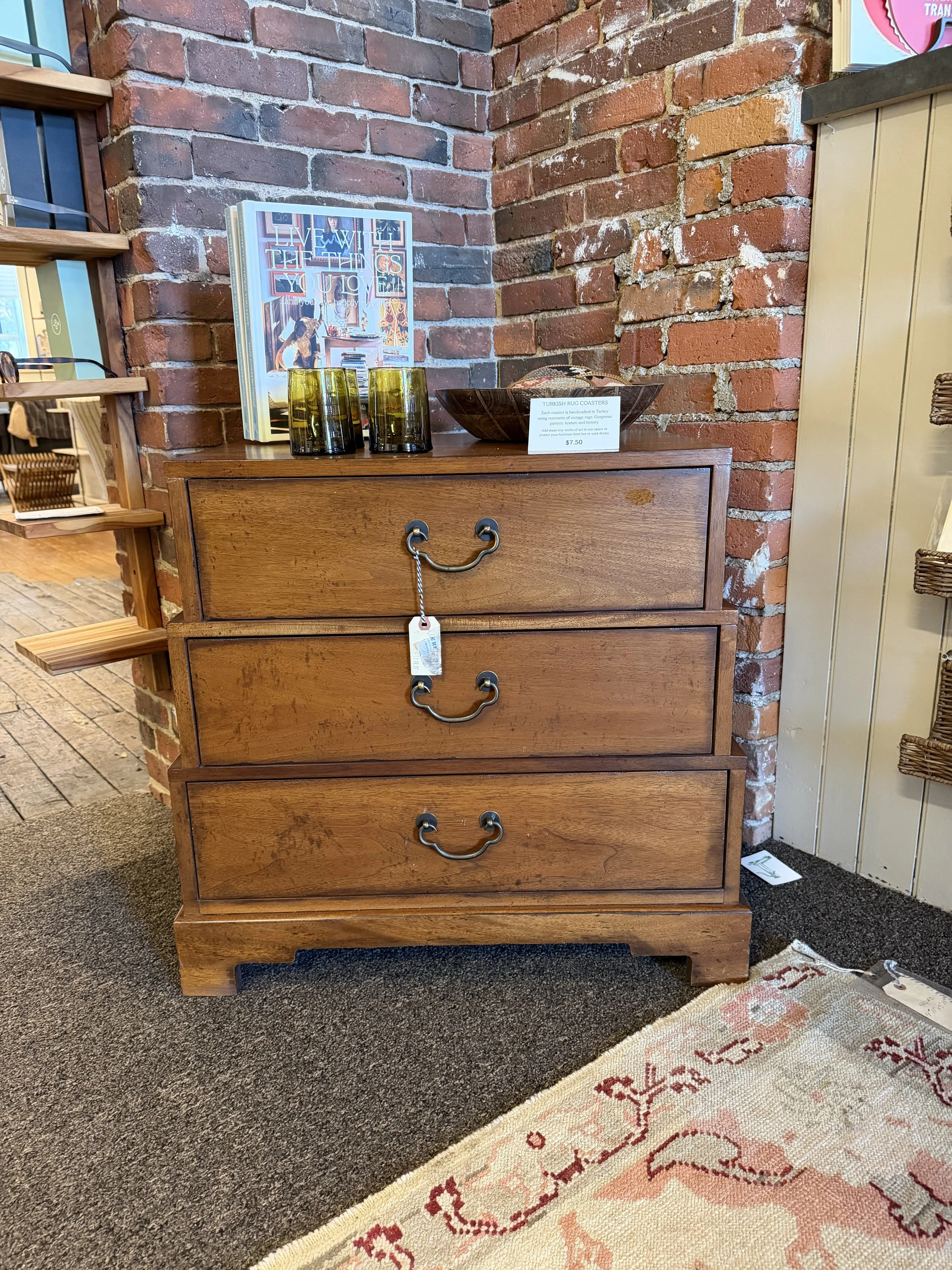 Vintage Drexel Chest
28W x 26D x 18H
$699
