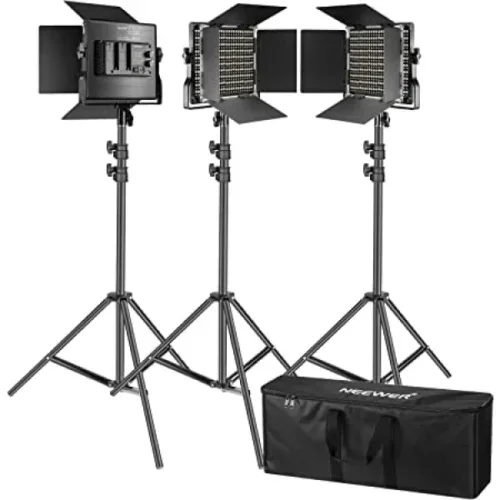 3 Neewer 660 LED Panels - 25€/day