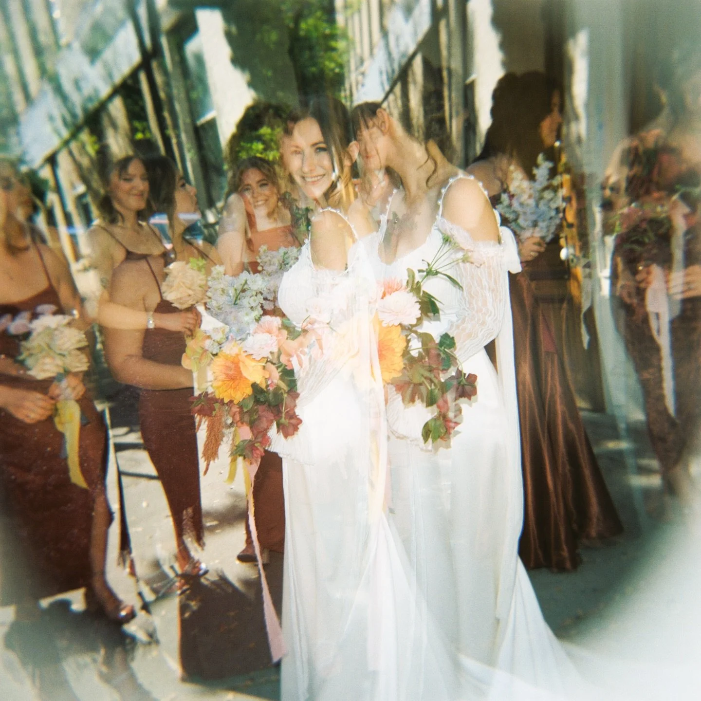 Lauren and Jake at Milk &amp; Roses 🥀

vendors
planning @thedayofcompany 
venue @milkandrosesbistro 
florals @milkweedbotanical 
huma @beautyiconnyc 
dress @shop_cinq 
cake @fromlucienyc 
dj @geminidjs_nj
